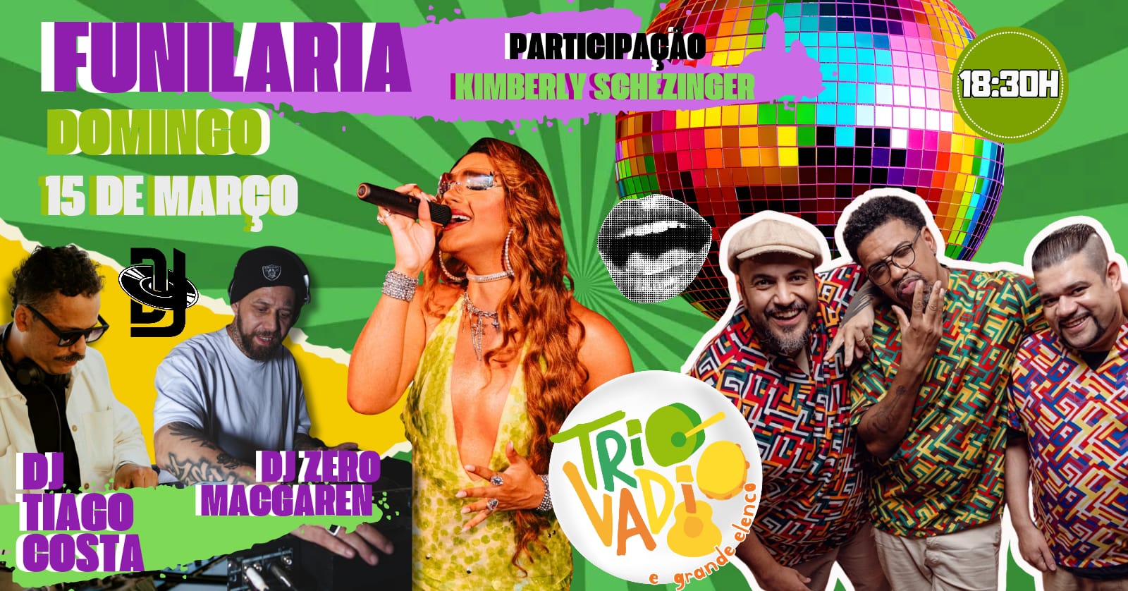 Pagode Do Trio Vadio + Djs Zero & Tiago Costa Na Funilaria