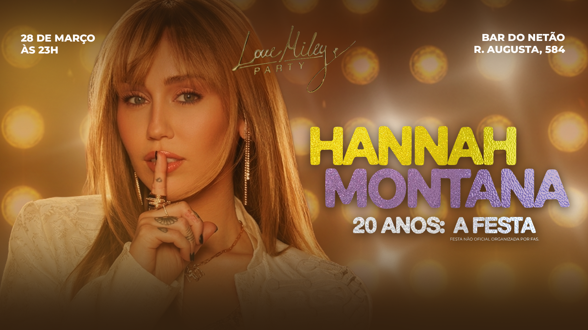 Hannah Montana 20 Anos: A Festa