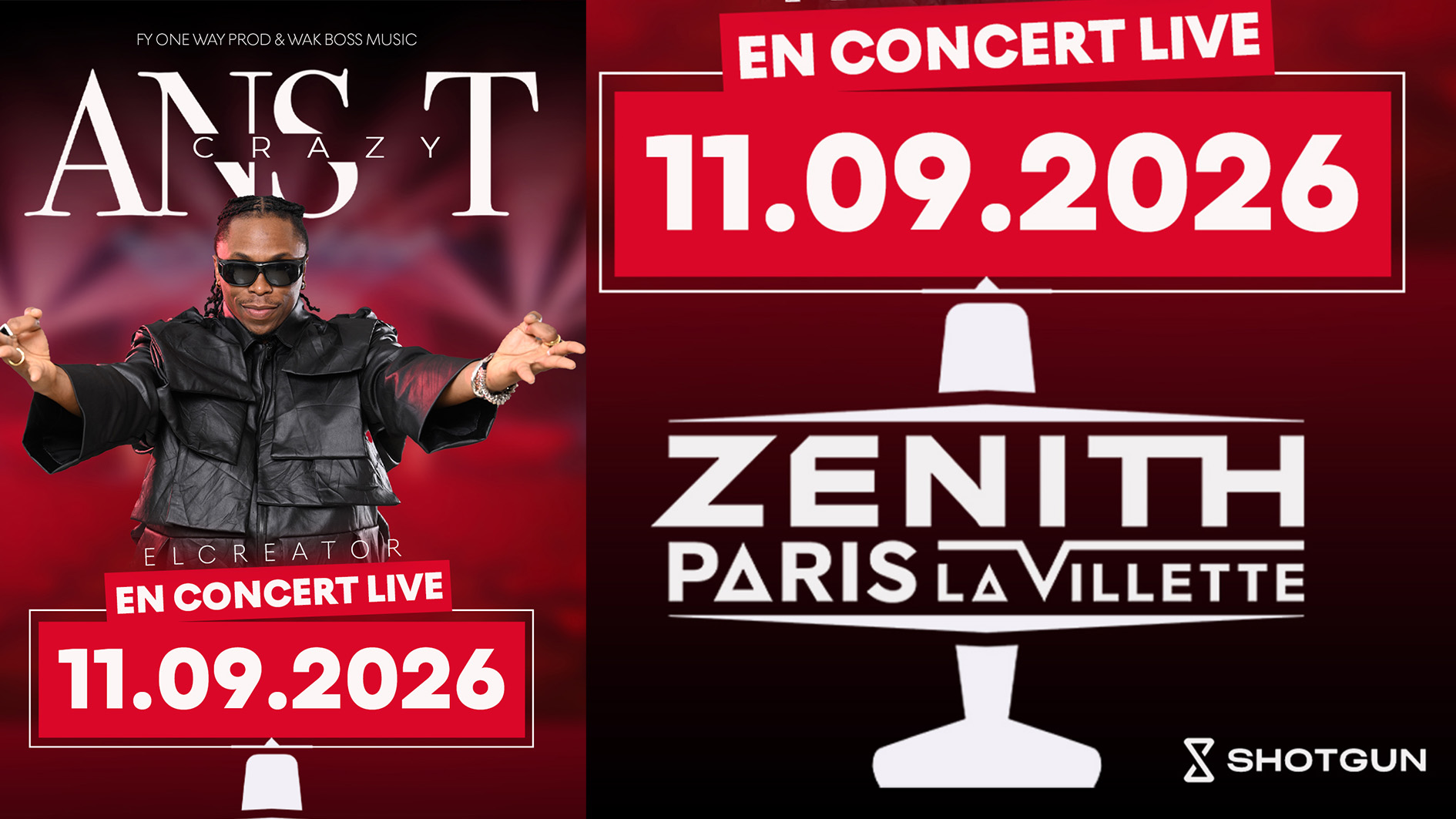Ans-T Crazy + 1ère Partie, Paris · Ingressos Shotgun