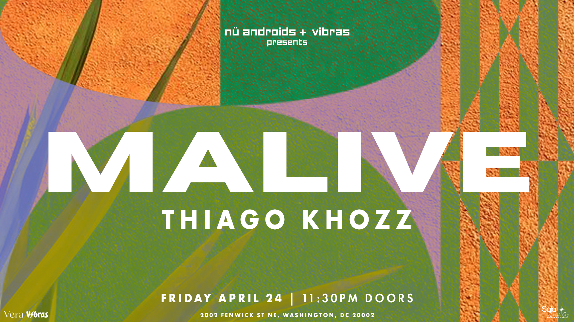 Nü Androids & Vibras Presents: Malive, Washington · Shotgun Tickets