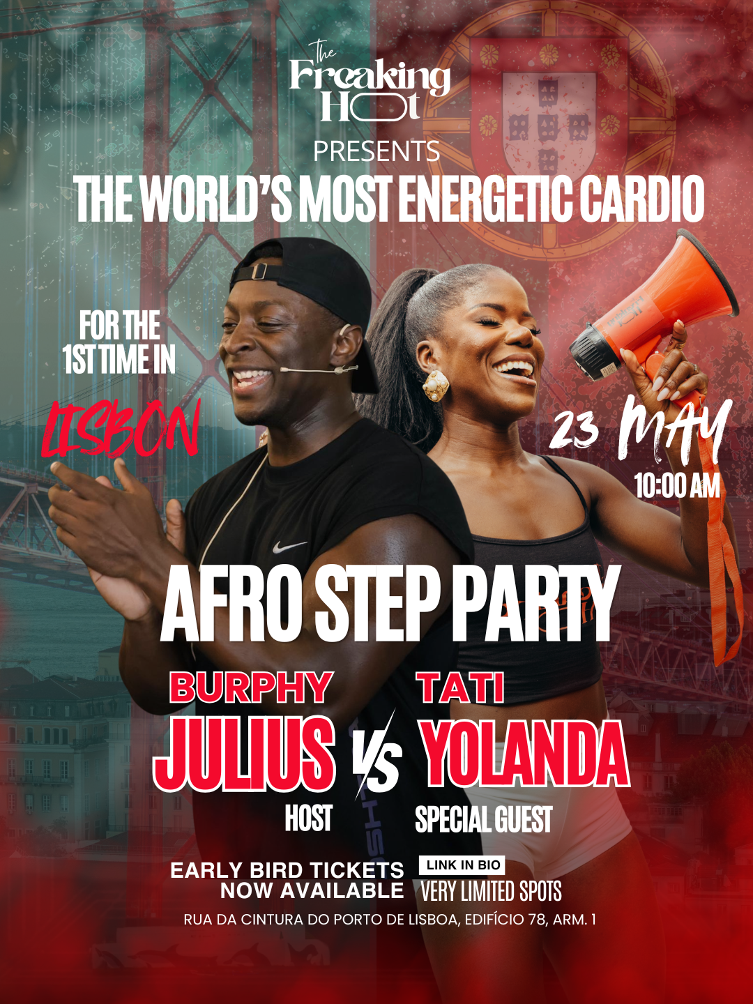 Freaking Hot Afro Step Party W/ Julius Burphy, Lisboa · Bilhetes
