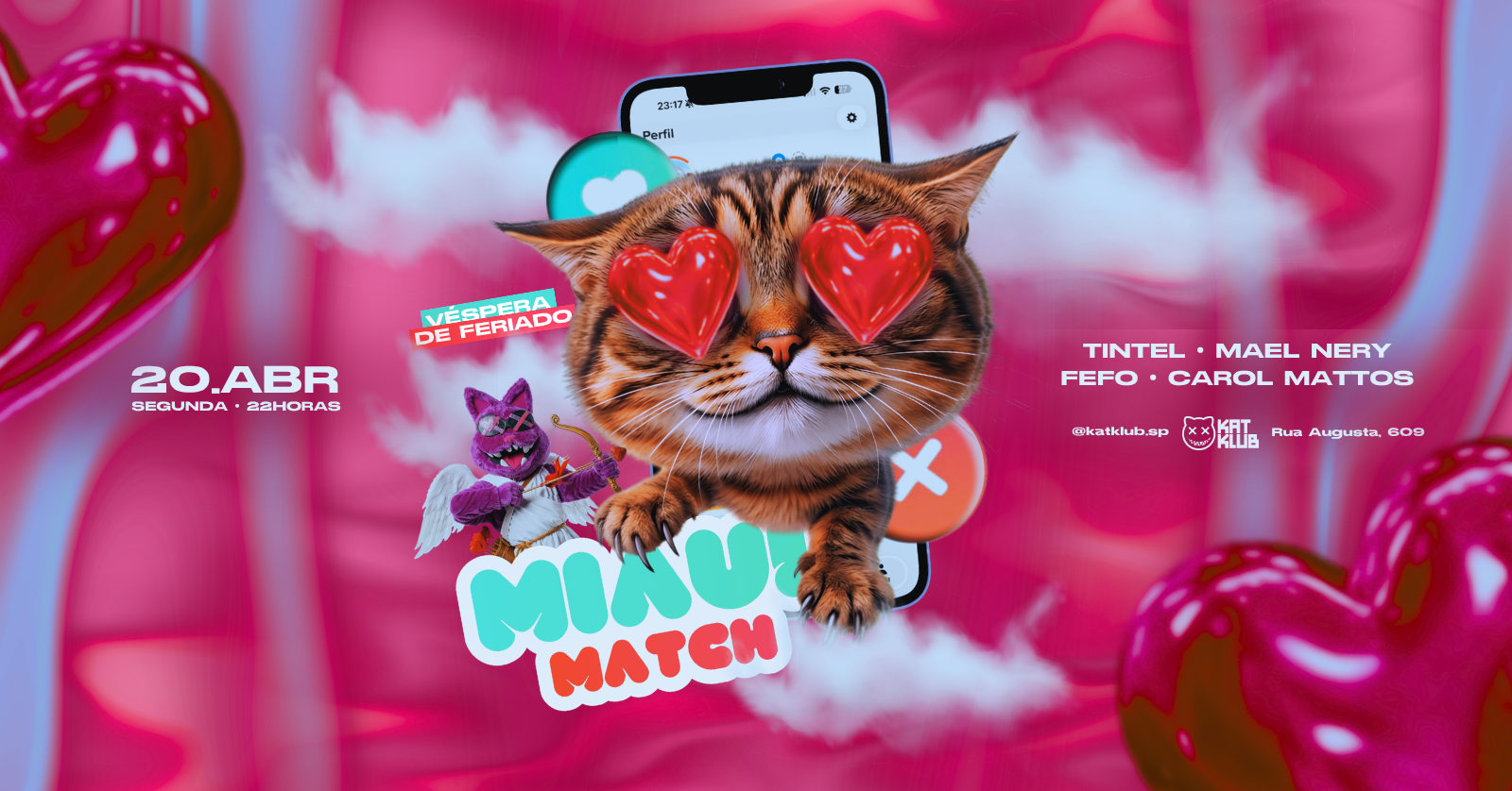 Miau Match! Véspera De Feriado!