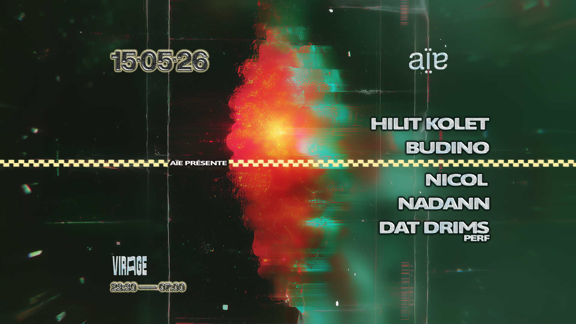 AÏE : HILIT KOLET, BUDINO, NICOL, NADANN, DAT DRIMS