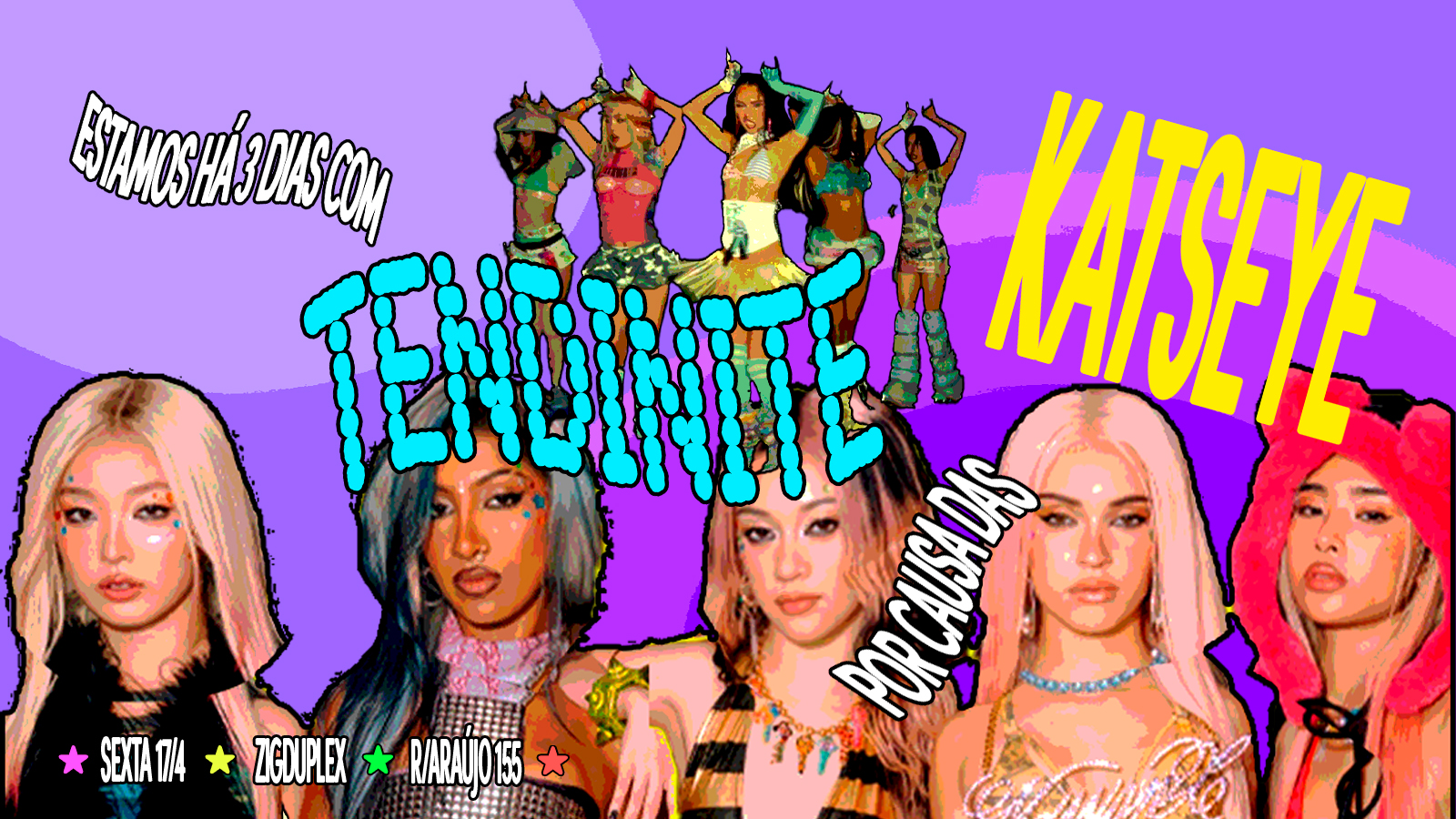 Tendinite Com Katseye 'pinky Up' Sexta 17/4 @ Zigduplex