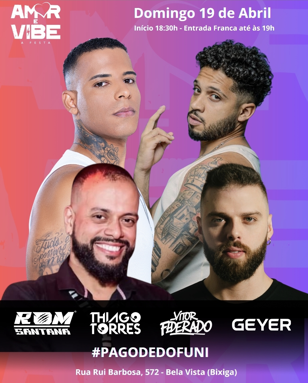 Pagode Do Federado + Show Rom Santana Na Funilaria - 19/04