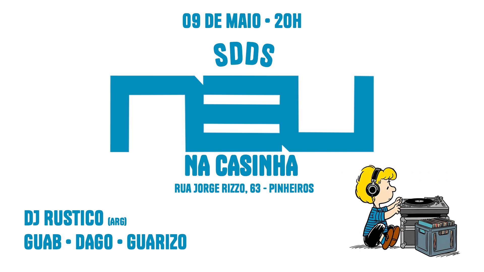 Sdds Neu Na Casinha Com Dj Rustico (Arg)