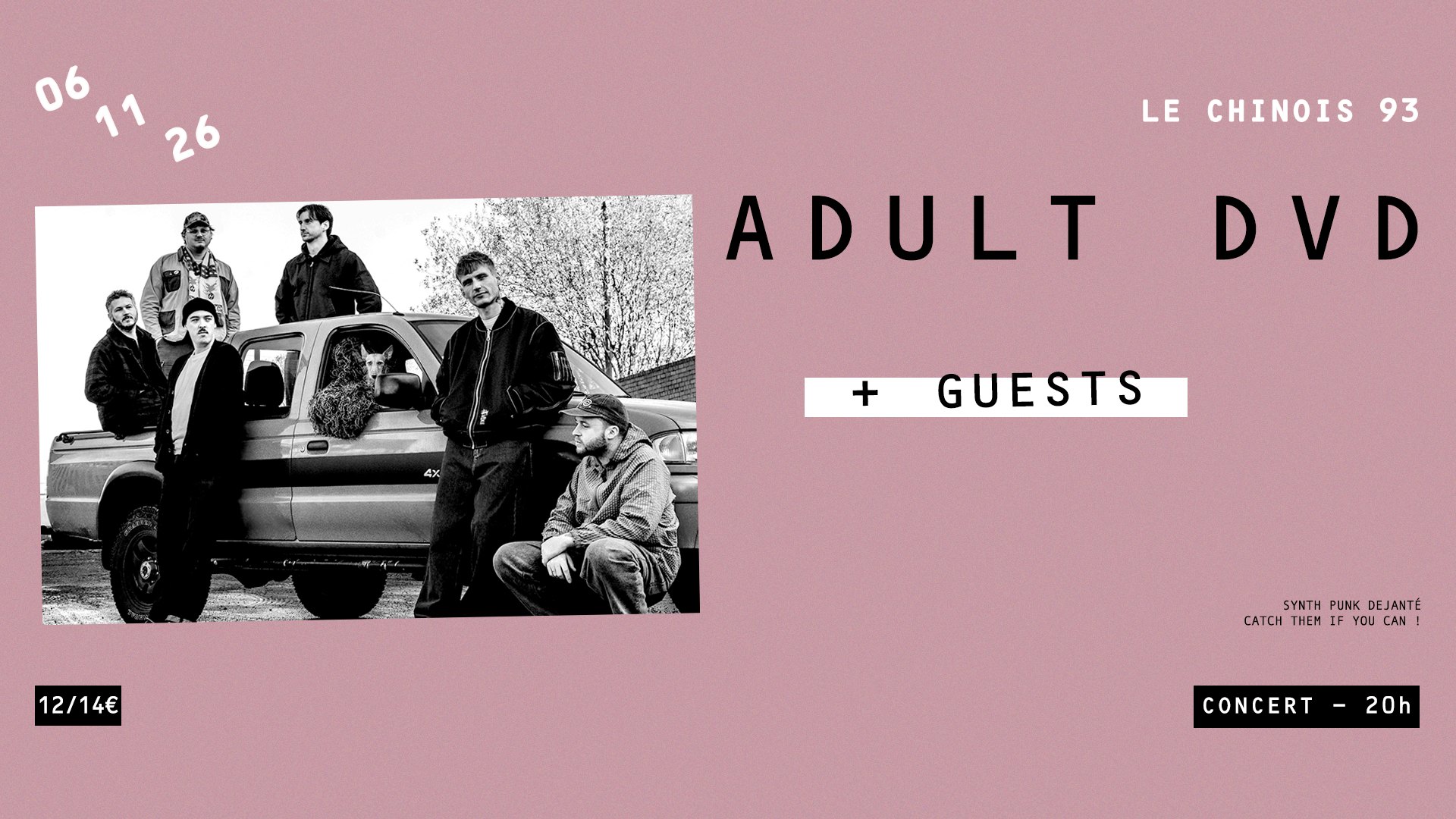 Gonzaï Night : Adult Dvd + Guests, Montreuil · Ingressos Shotgun Gonzaï Night : Adult Dvd + Guests, Montreuil · Ingressos Shotgun