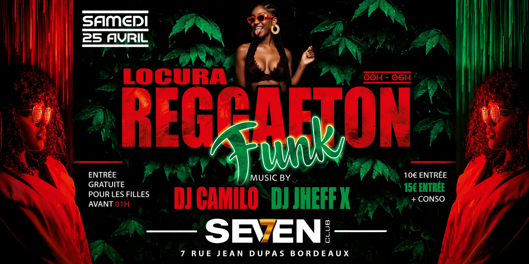 Locura Reggaeton Vs Funk, Bordeaux · Ingressos Shotgun