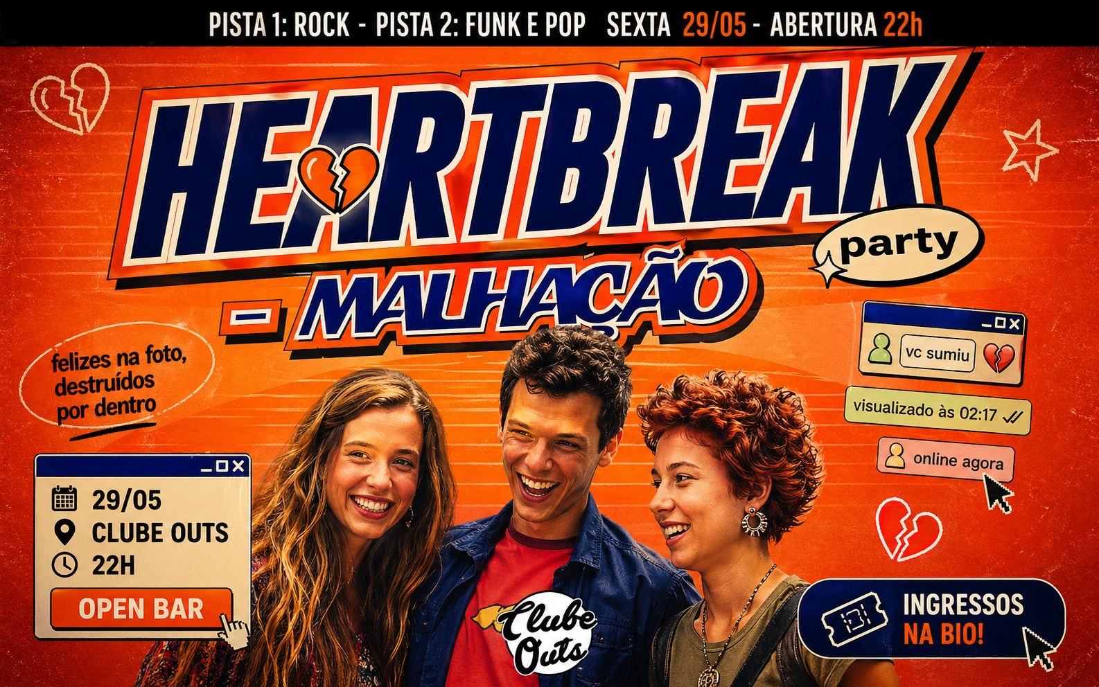 Heart*Break Party | Open Bar