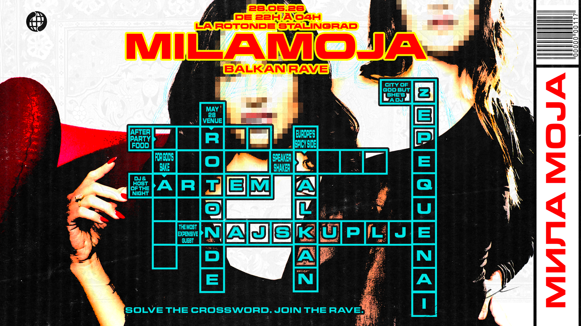 Milamoja – Balkan rave @Rotonde
