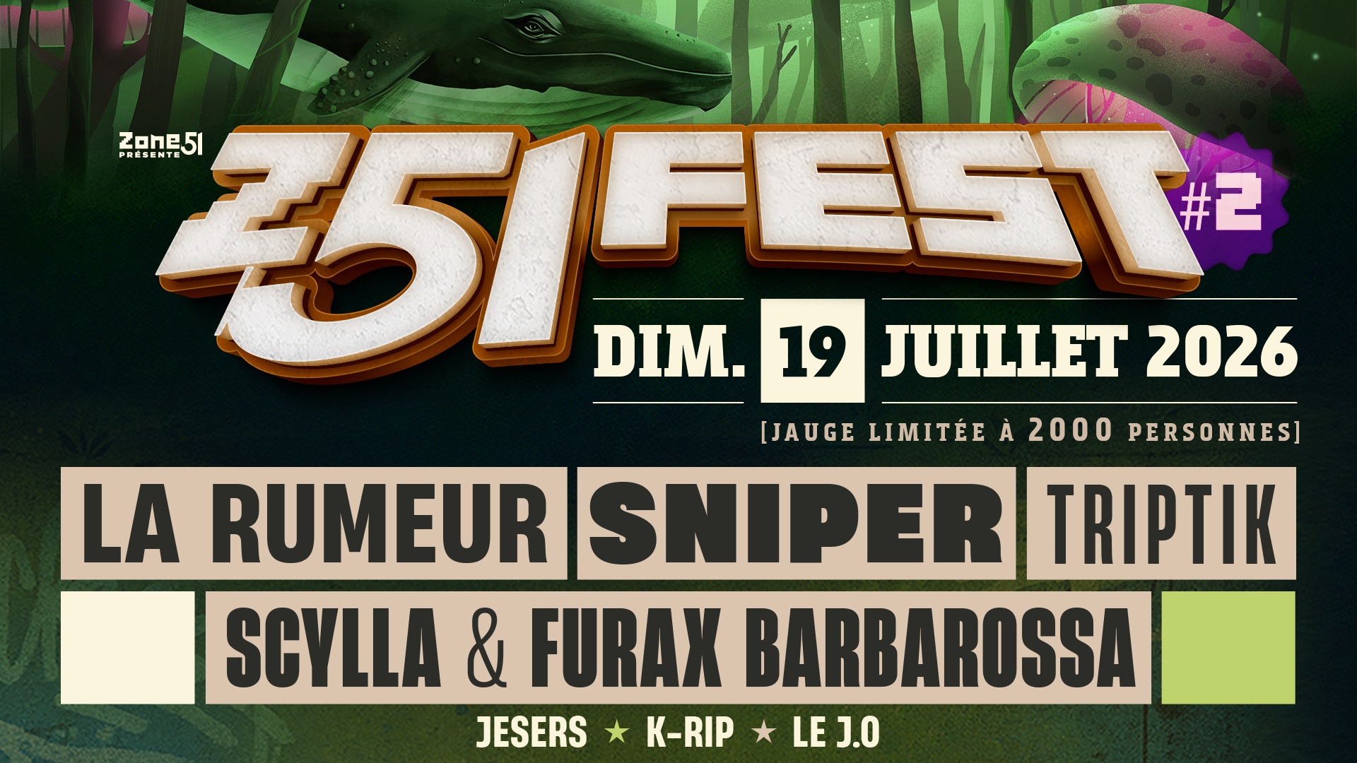 Z51 Fest - J3 - Dimanche 19 Juillet 2026, Sélestat · Ingressos Shotgun