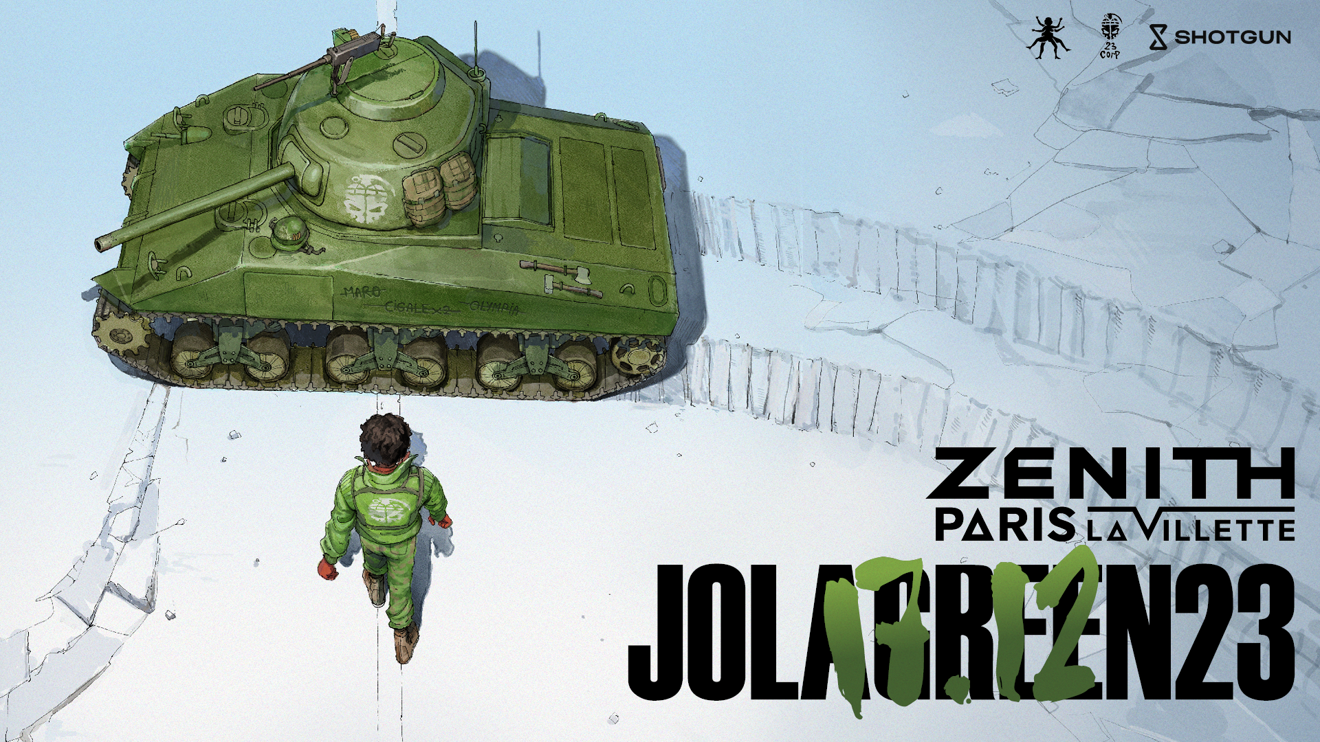 Jolagreen23 - Zénith Paris - La Villette, Paris · Ingressos Shotgun