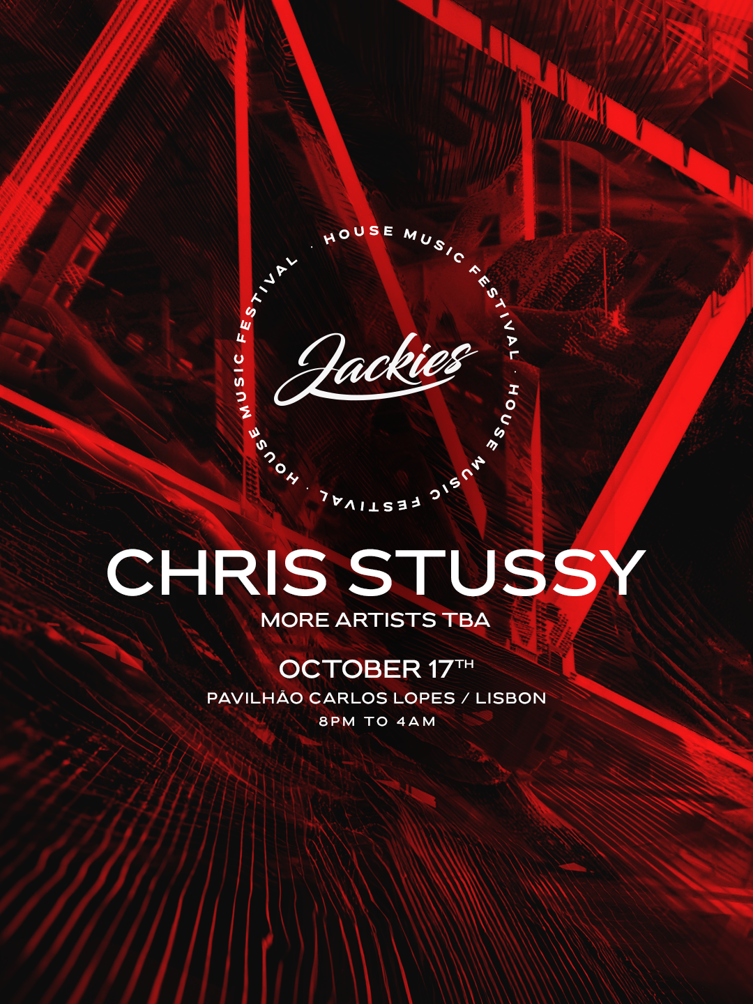 Jackies Lisboa House Music Festival 2026 - Chris Stussy, Lisboa