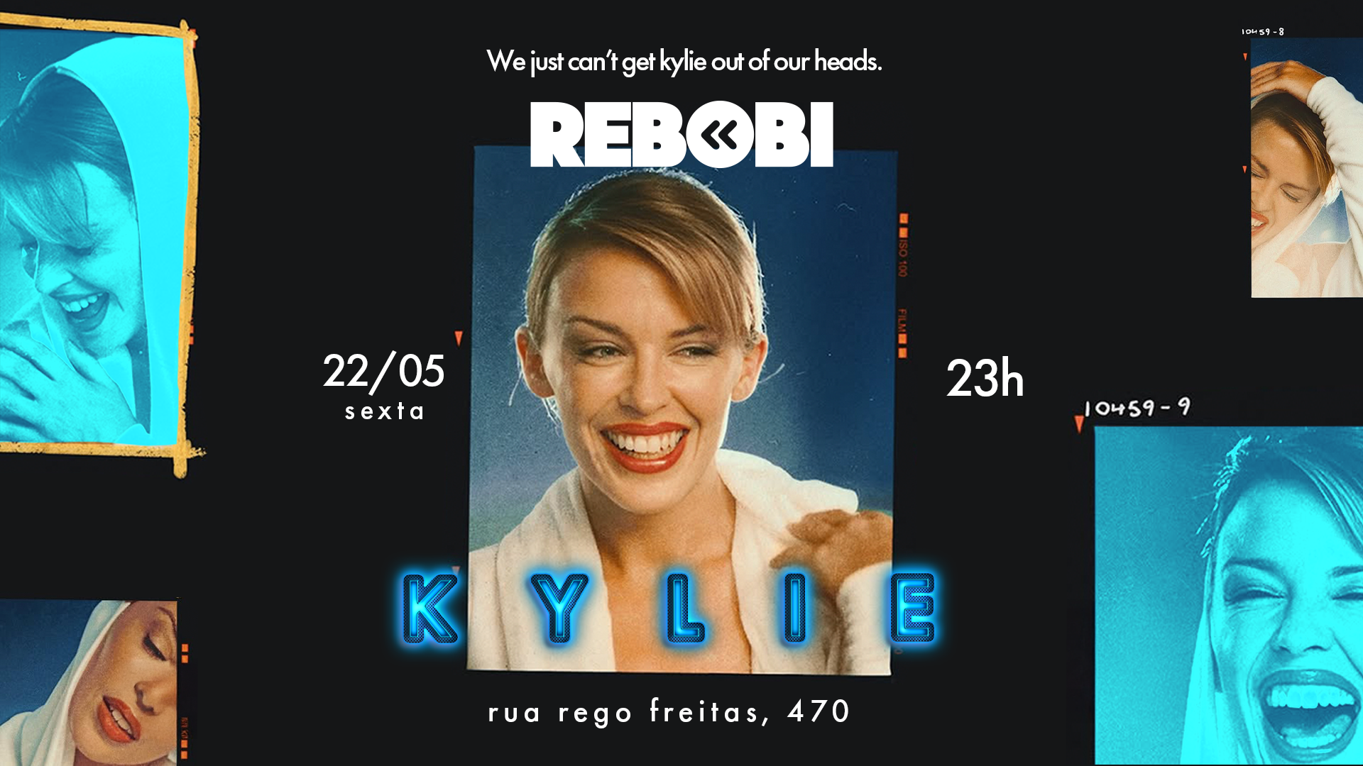 Rebobinights Kylie Minogue - Sexta 22/5