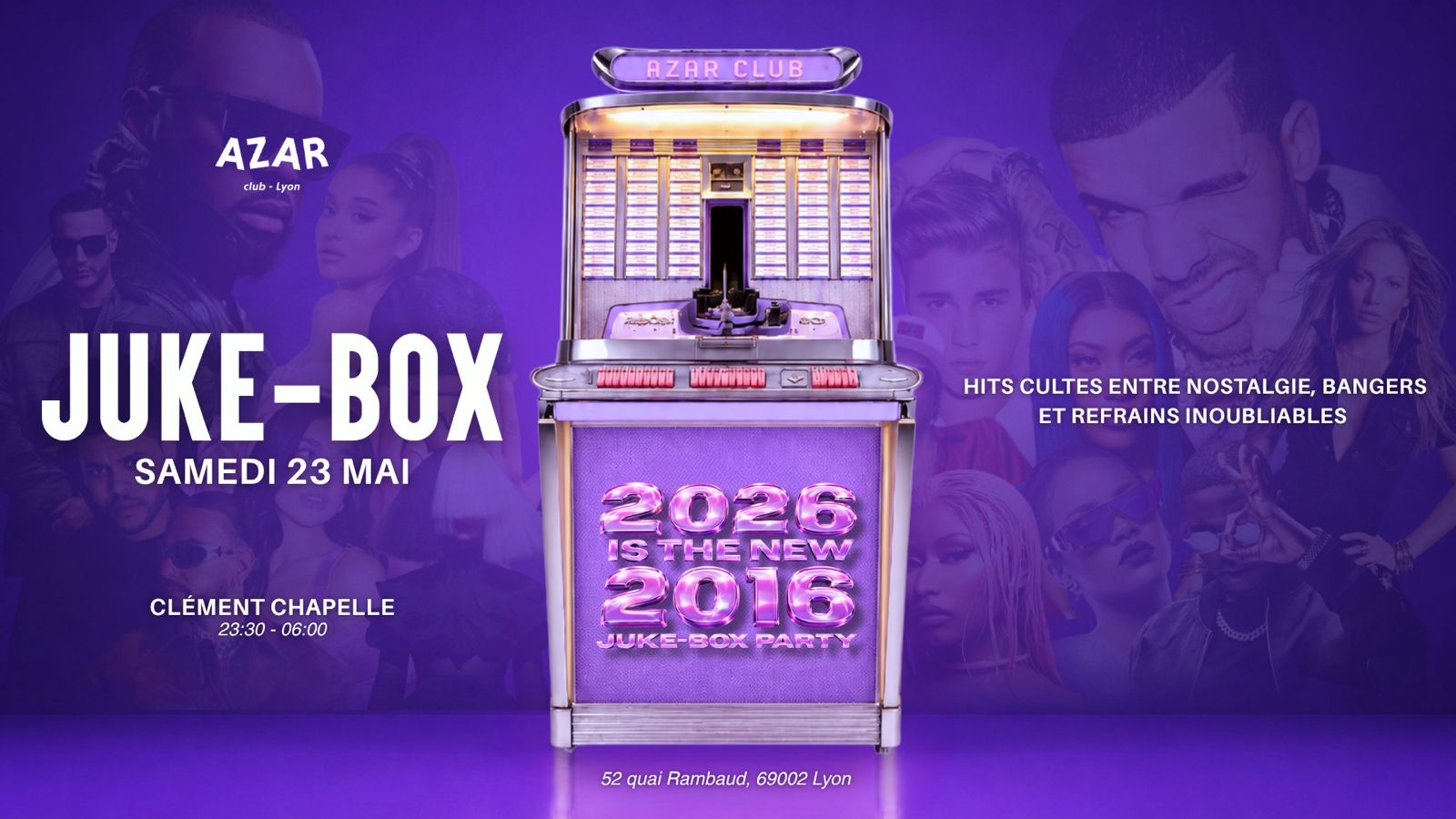 Juke-Box - 2026 Is The New 2016, Lyon · Shotgun Tickets