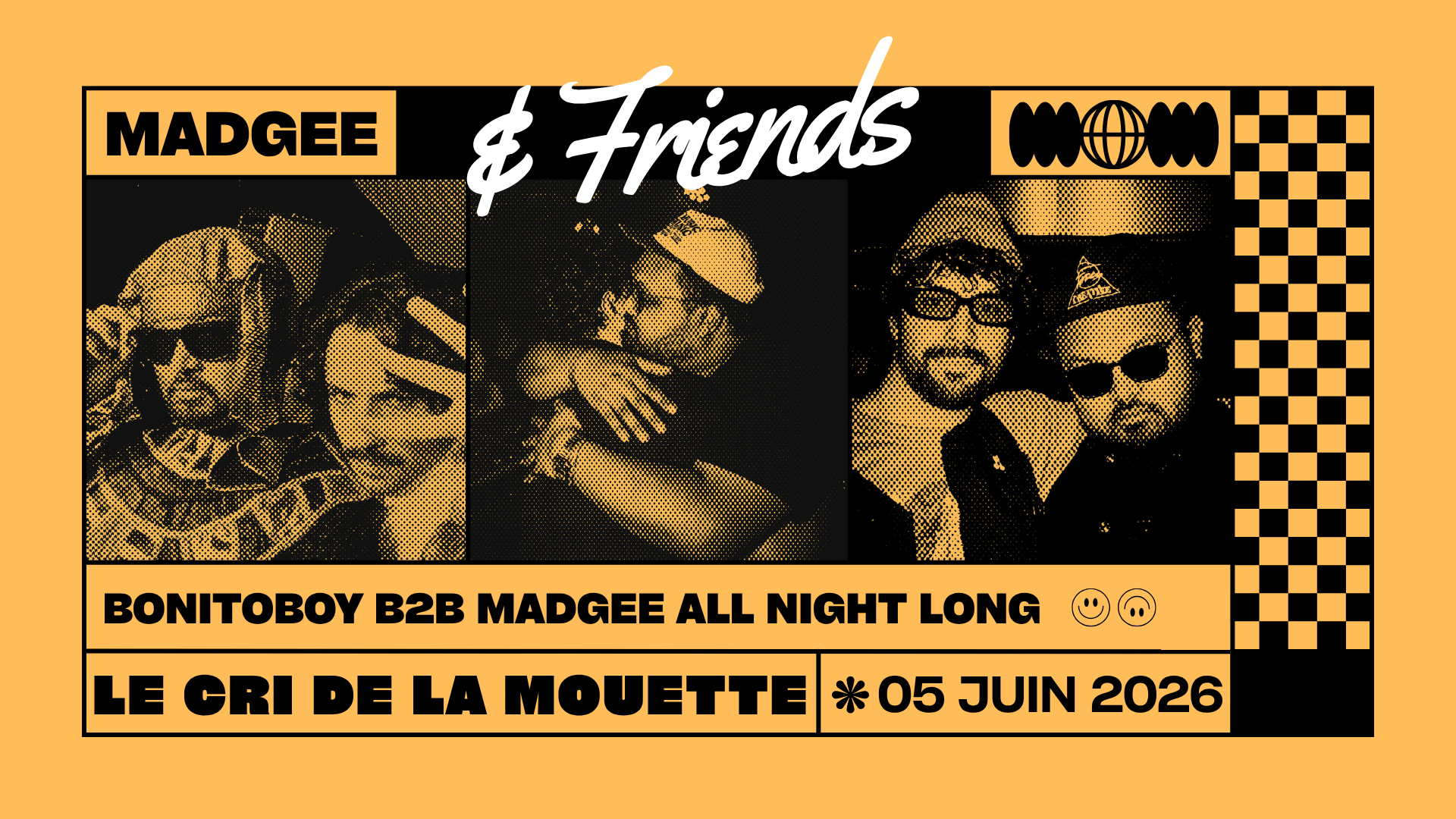 Madgee & Friends : Bonitoboy B2B Madgee - All Night Long