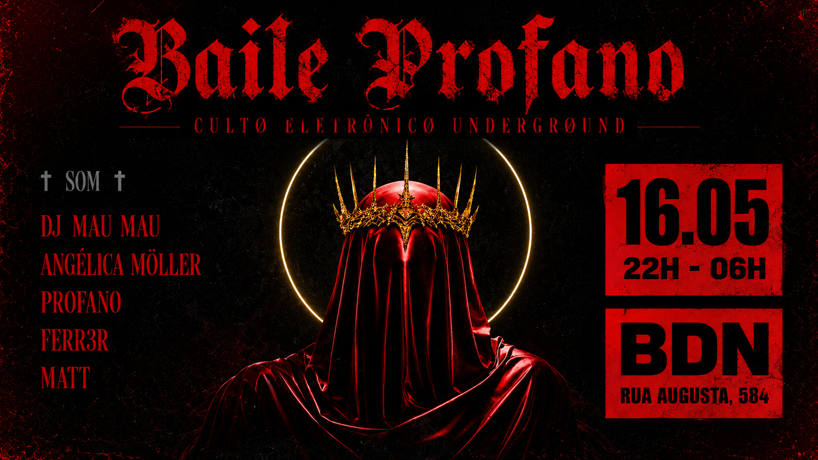 Baile Profano Com Dj Mau Mau
