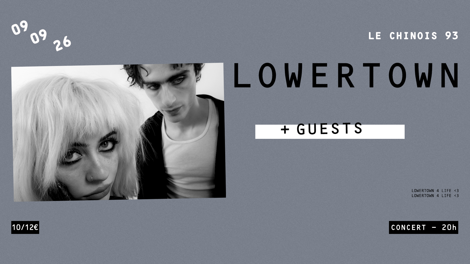 Lowertown (Us) + Guests