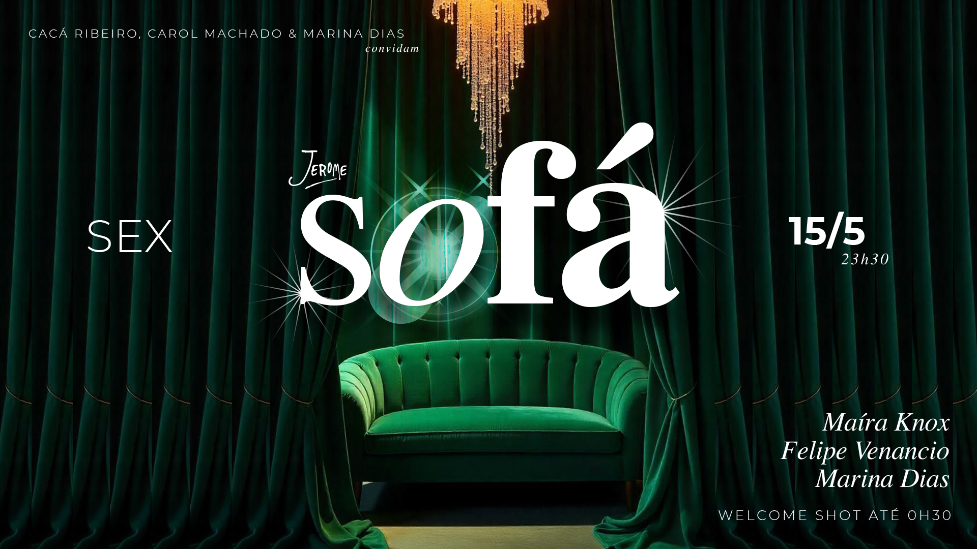 Sofá W/ Marina Dias, Felipe Venancio E Maíra Knox