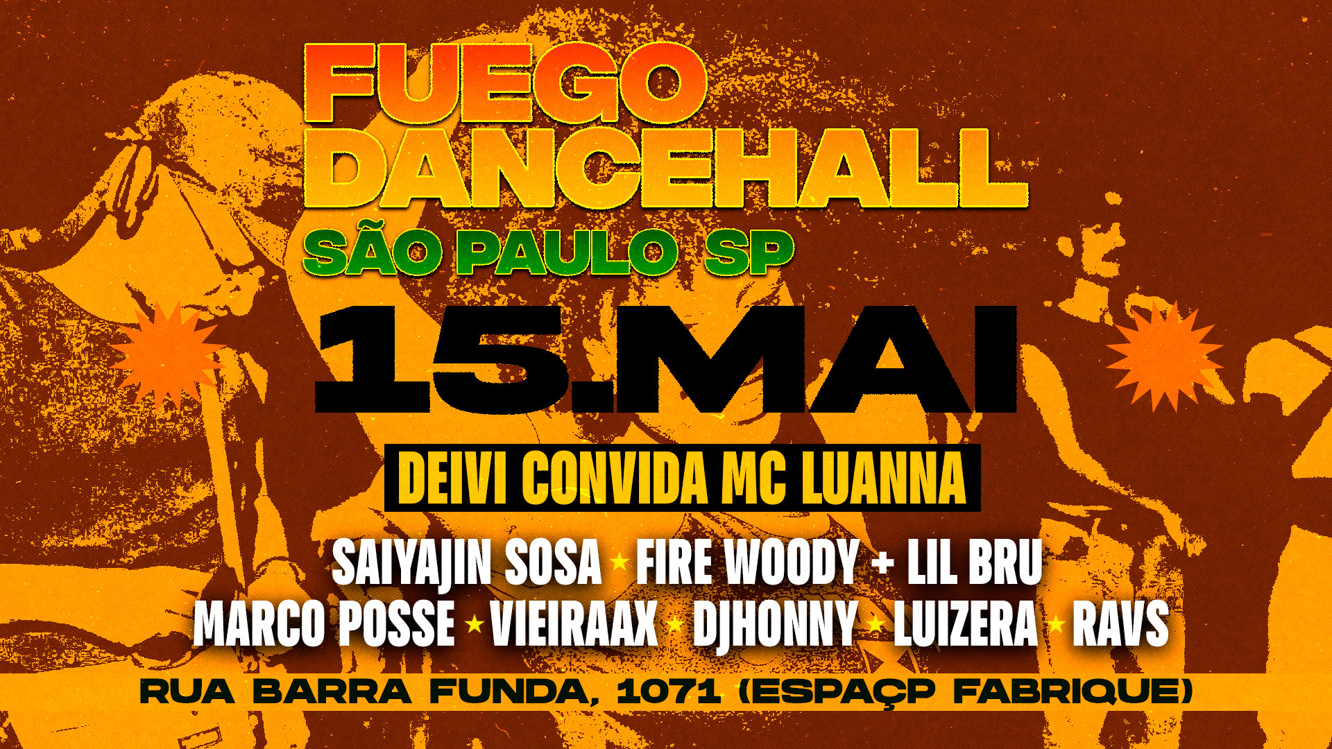Fuego Dancehall Sp • 15/05
