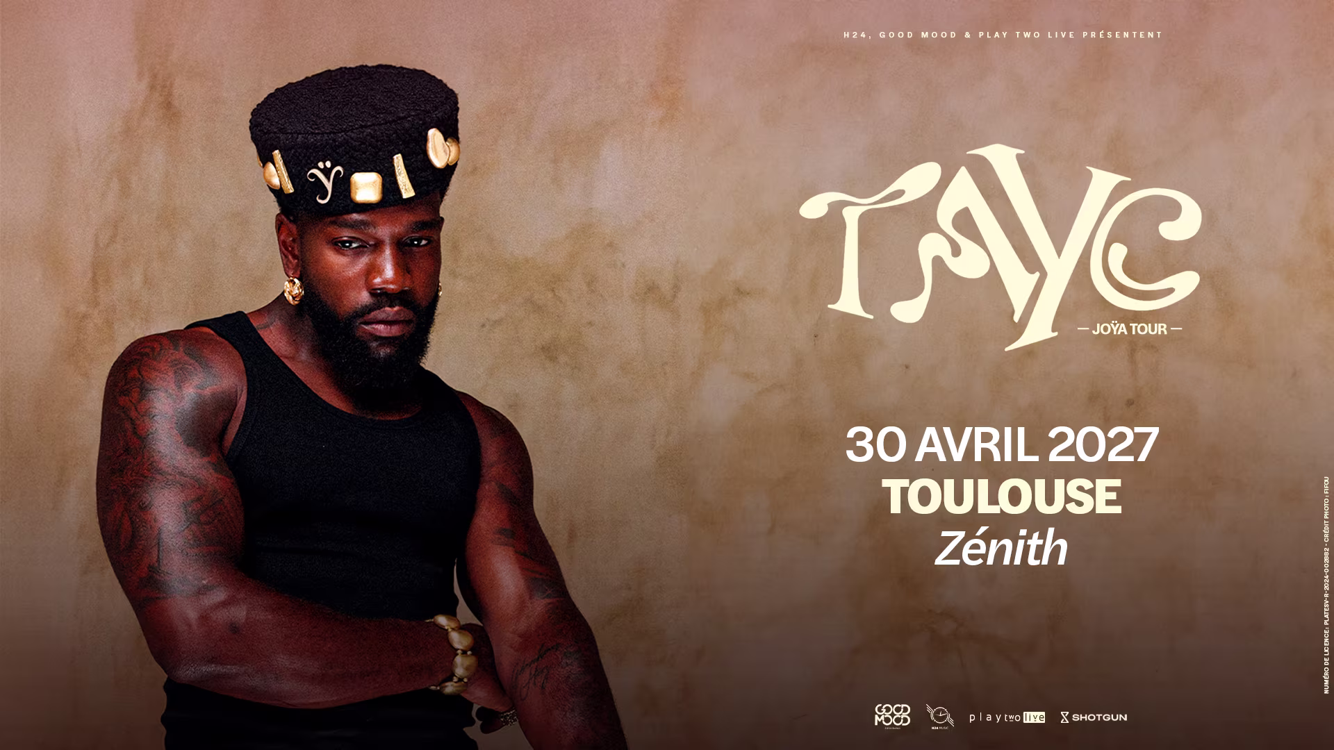 Tayc au Zénith de Toulouse