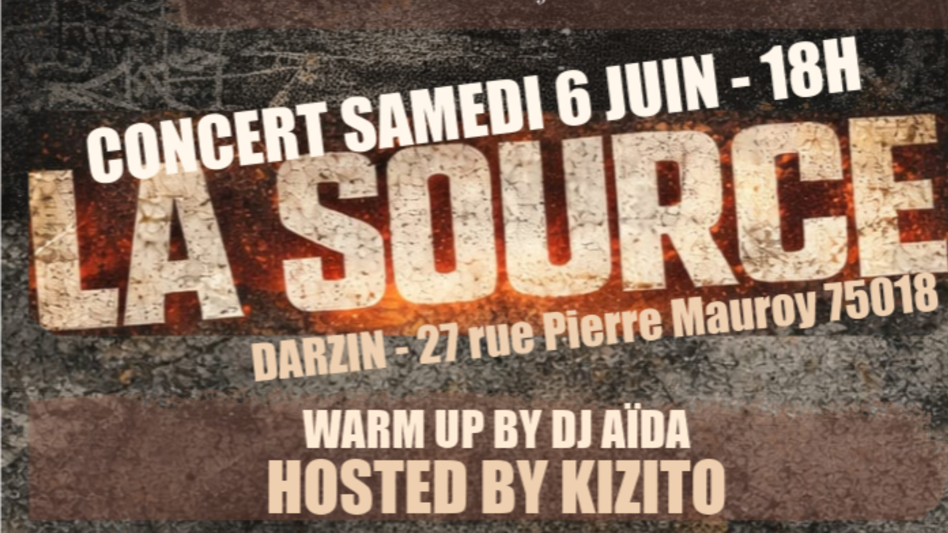 Concert Live La Source, Paris · Ingressos Shotgun