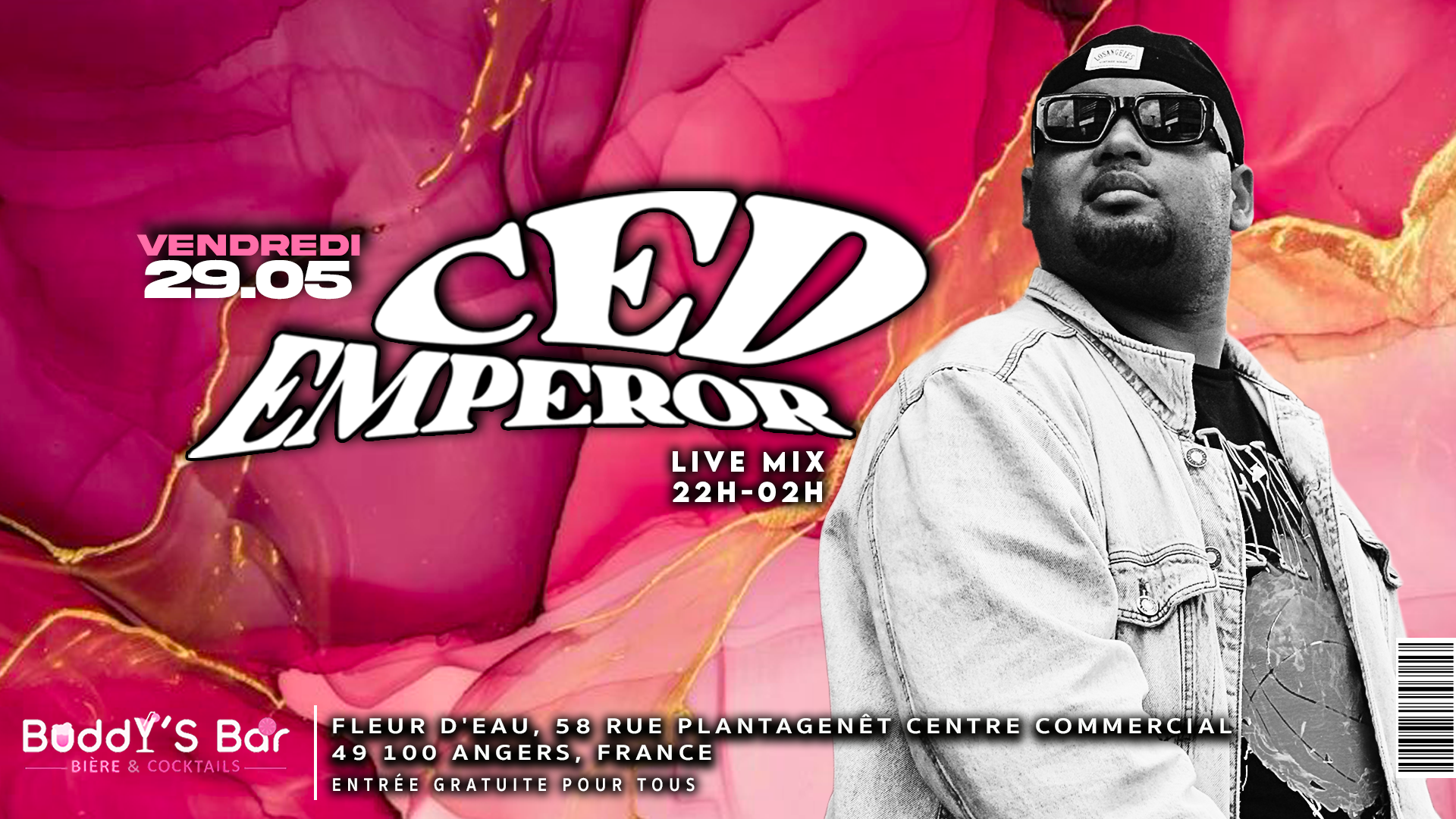 Ced Live MIX, Angers · Ingressos Shotgun