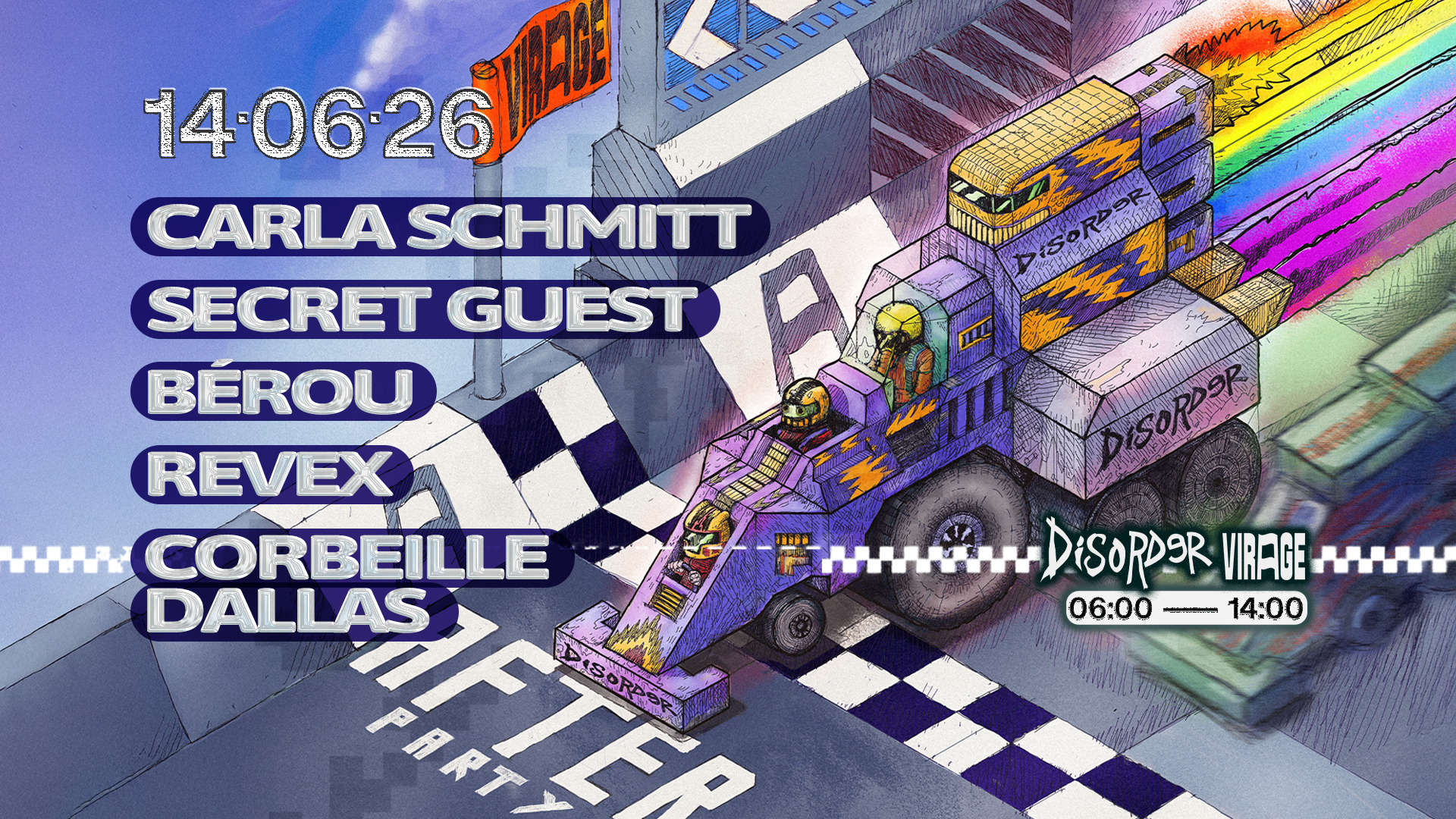 AFTER DISORDER : CARLA SCHMITT, BÉROU, REVEX & MORE