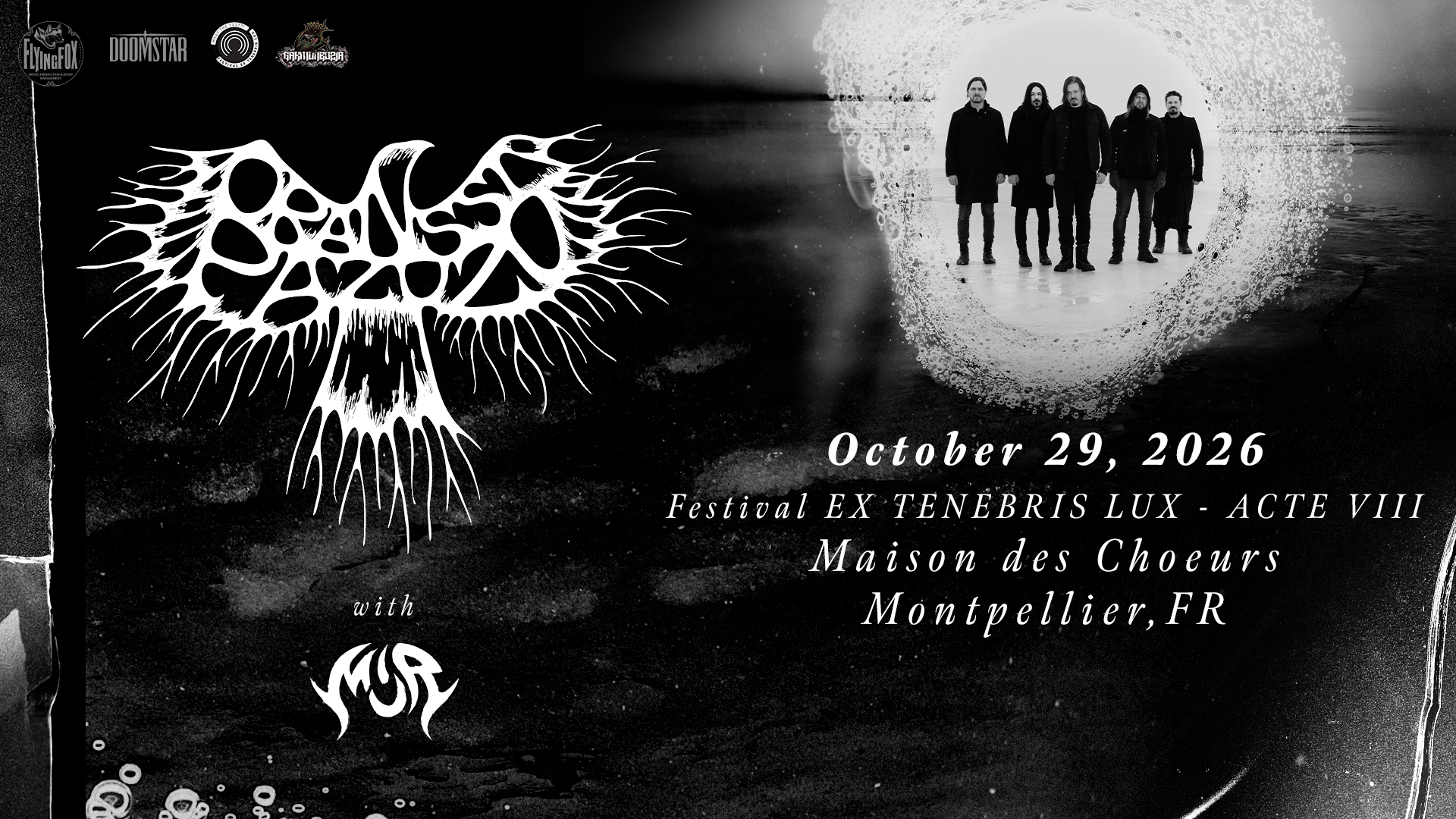 Ex Tenebris Lux 2026 : Oranssi Pazuzu + Mùr, Montpellier