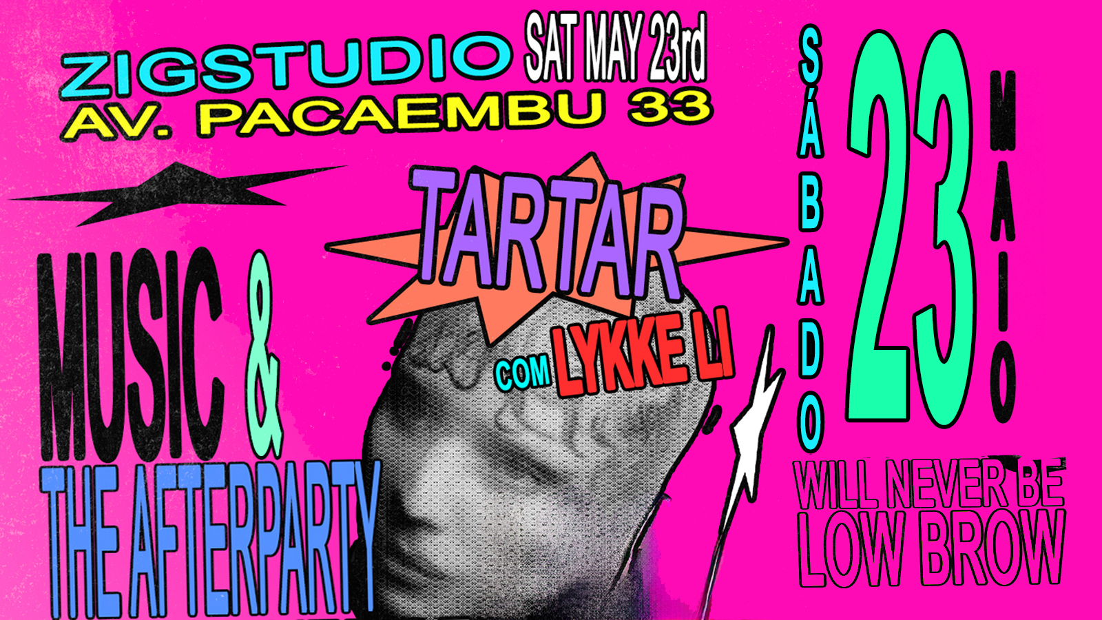 Tar Tar Com Lykke LI Sáb 23/5 @ Zigstudio