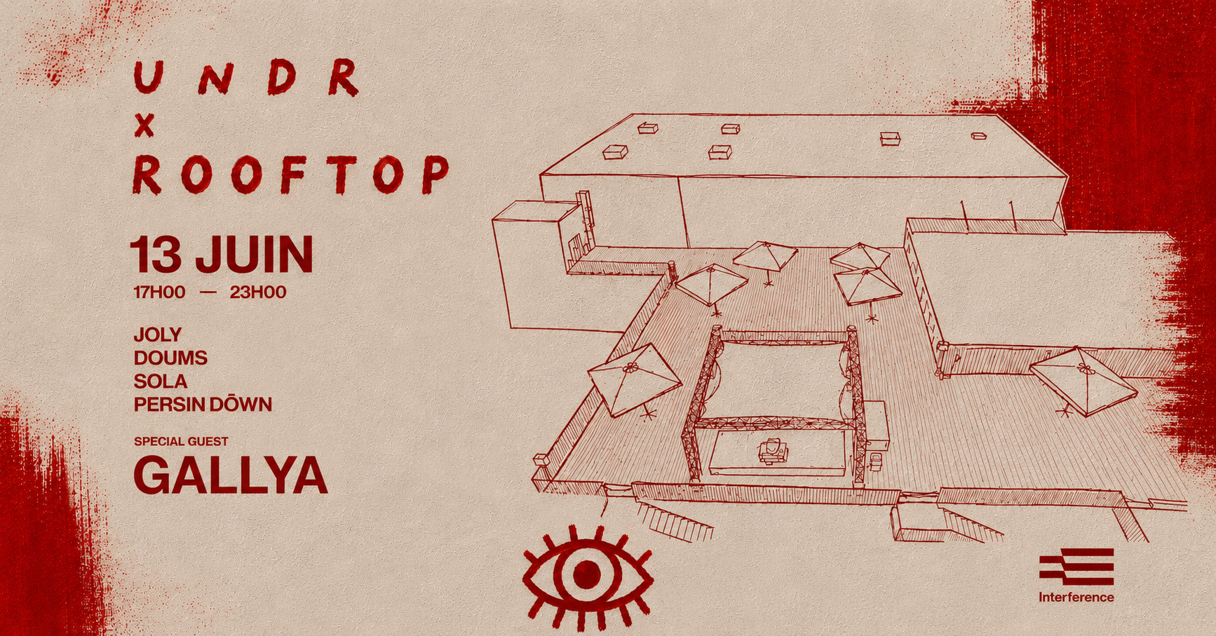 UNDR x ROOFTOP W/ GALLYA