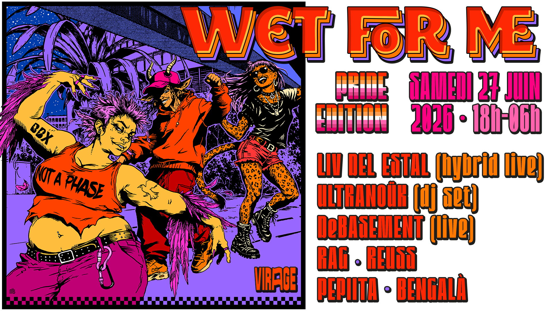 WET FOR ME : PRIDE EDITION 2026