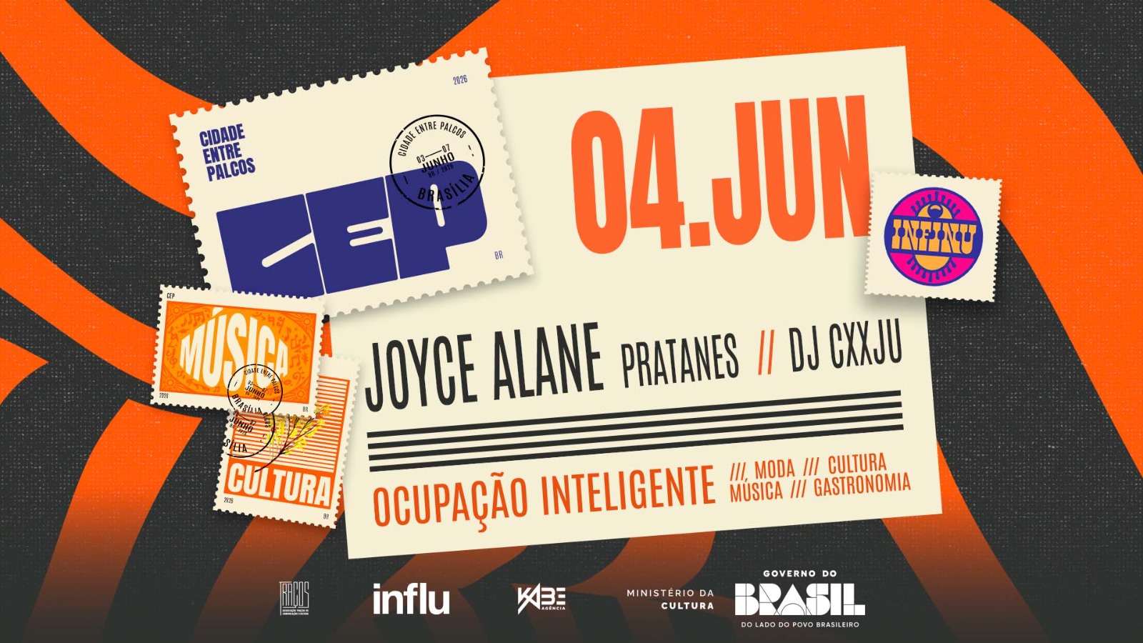 Cidade Entre Palcos • Joyce Alane // Pratanes // Dj Cxxju