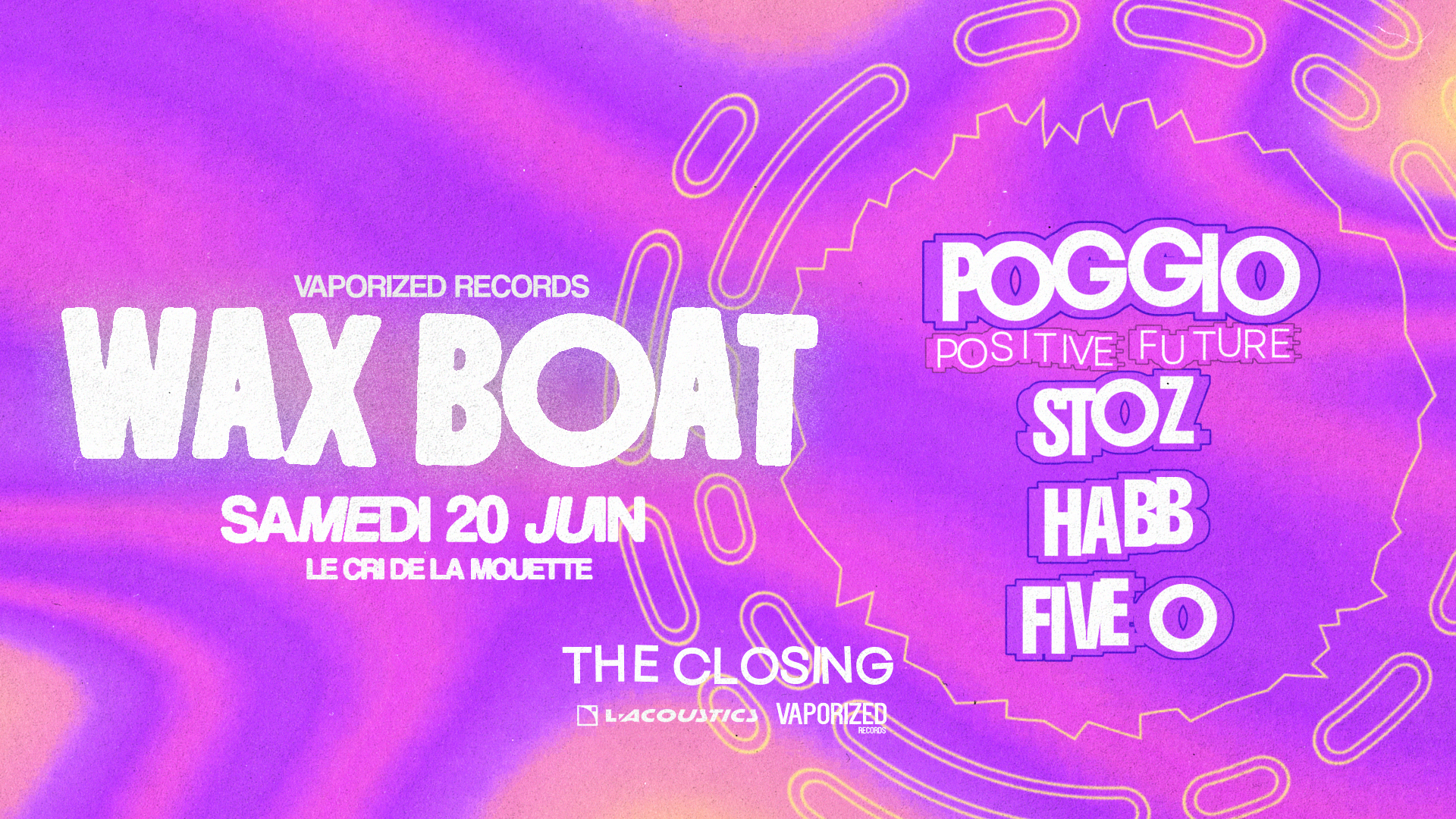 WAX Boat with Poggio (Positive Future) & STOZ (Prism)