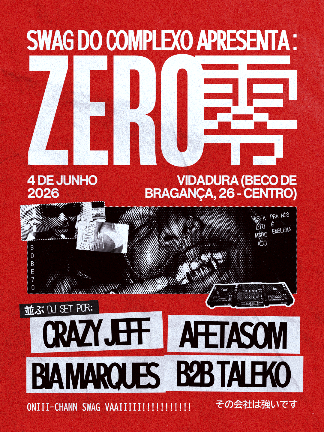 Swag Do Complexo Apresenta: Zero, Centro · Ingressos Shotgun