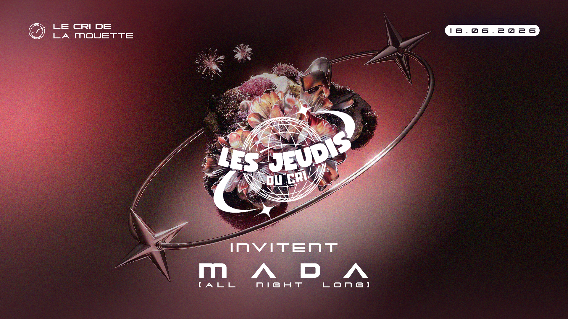 LES JEUDIS DU CRI inv. MADA ALL NIGHT LONG (HARD BOUNCE)