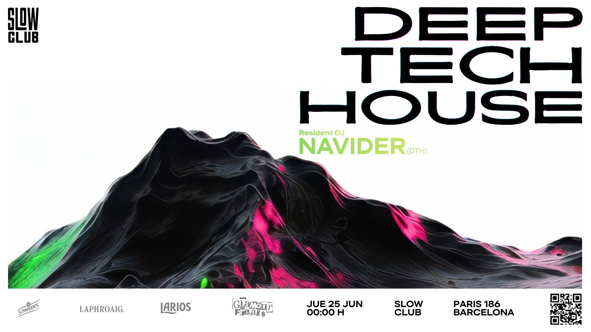 Tech house/deep house未使用レコード30枚H Deep, Tech, House By Navider | [Drink Included], Barcelona