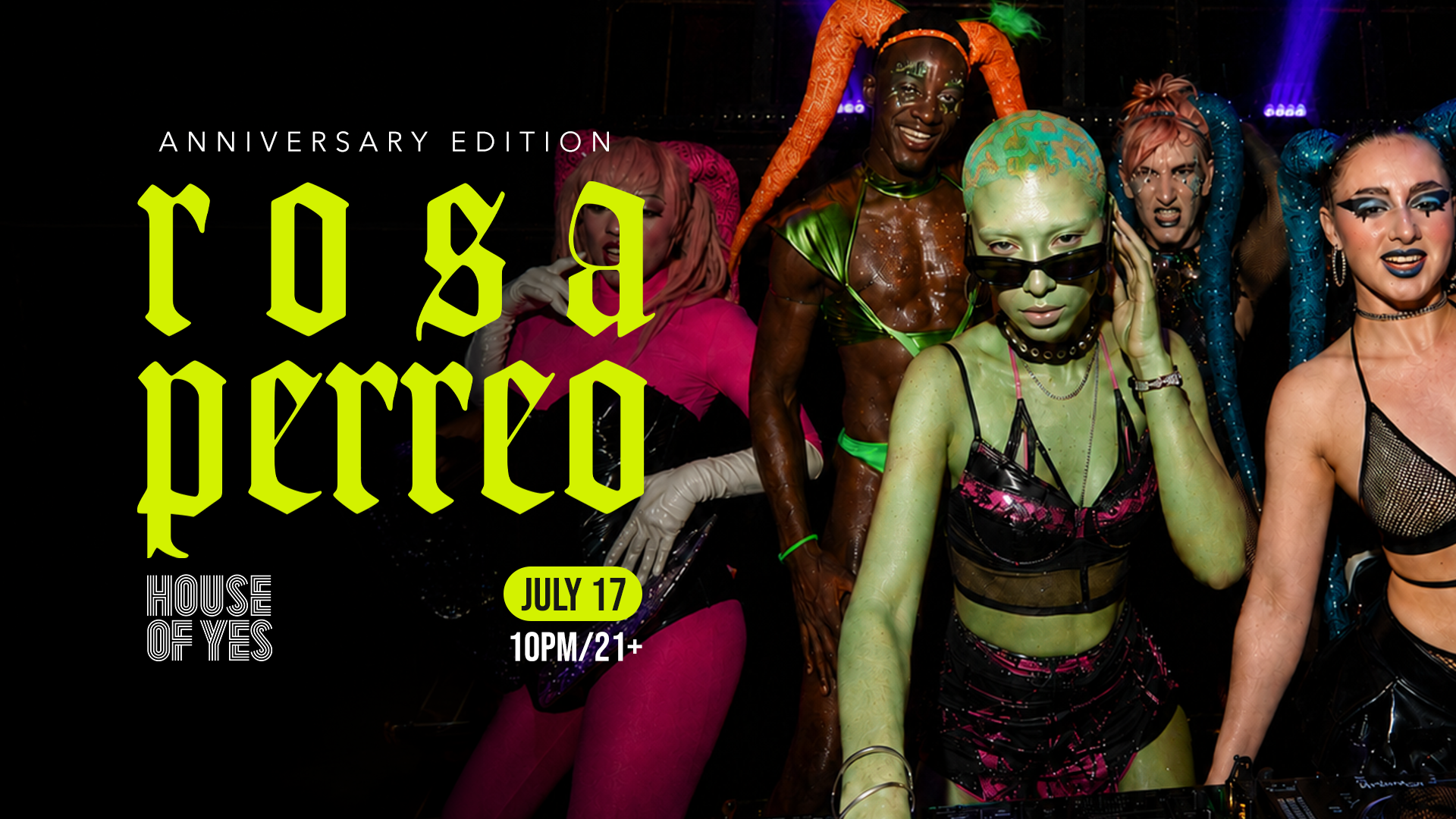 Rosa Perreo: Anniversary · Main Room Takeover
