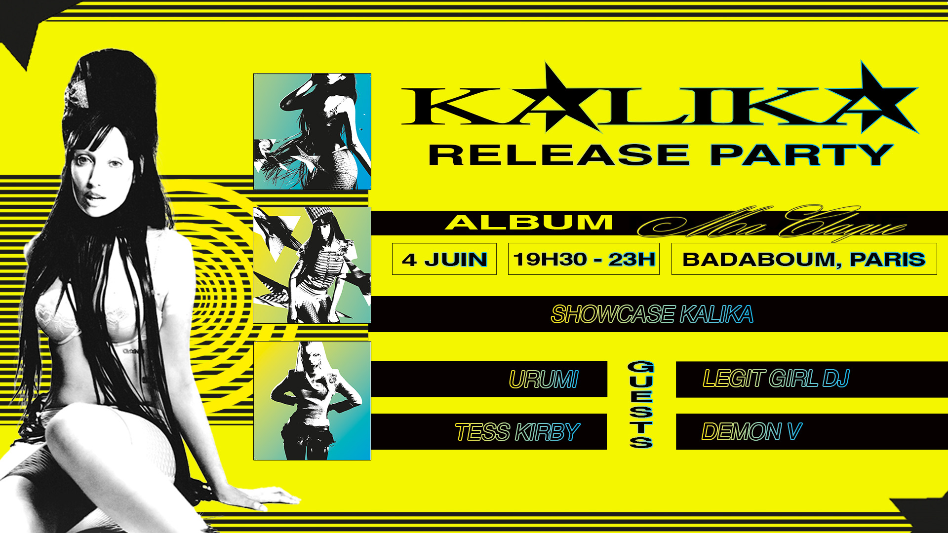 Concert — Kalika Release Party : URUMI, LEGIT GIRL DJ & more