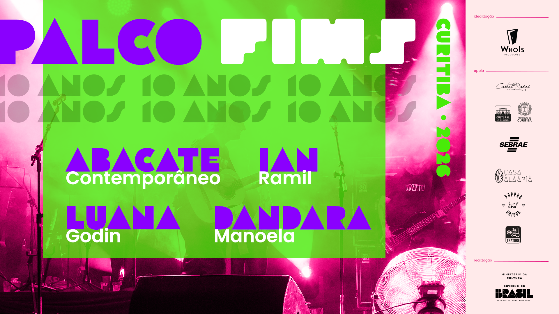 Palco Fims 10 Anos - Curitiba/Pr