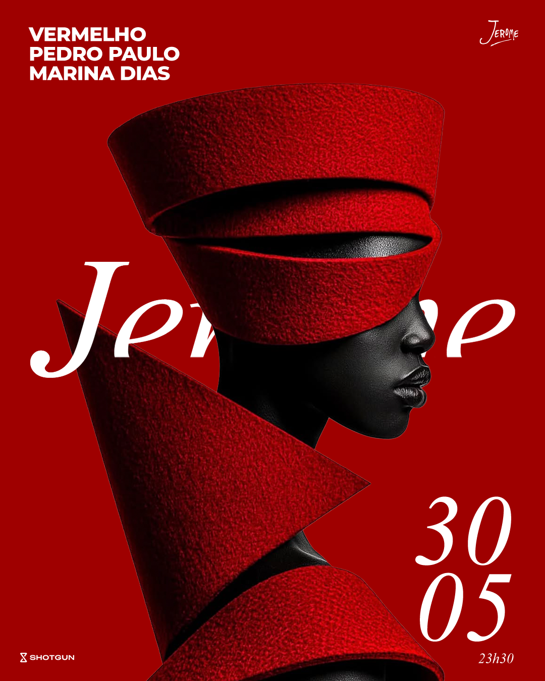 Jerome Convida W/ Vermelho, Marina Dias E Pedro Paulo
