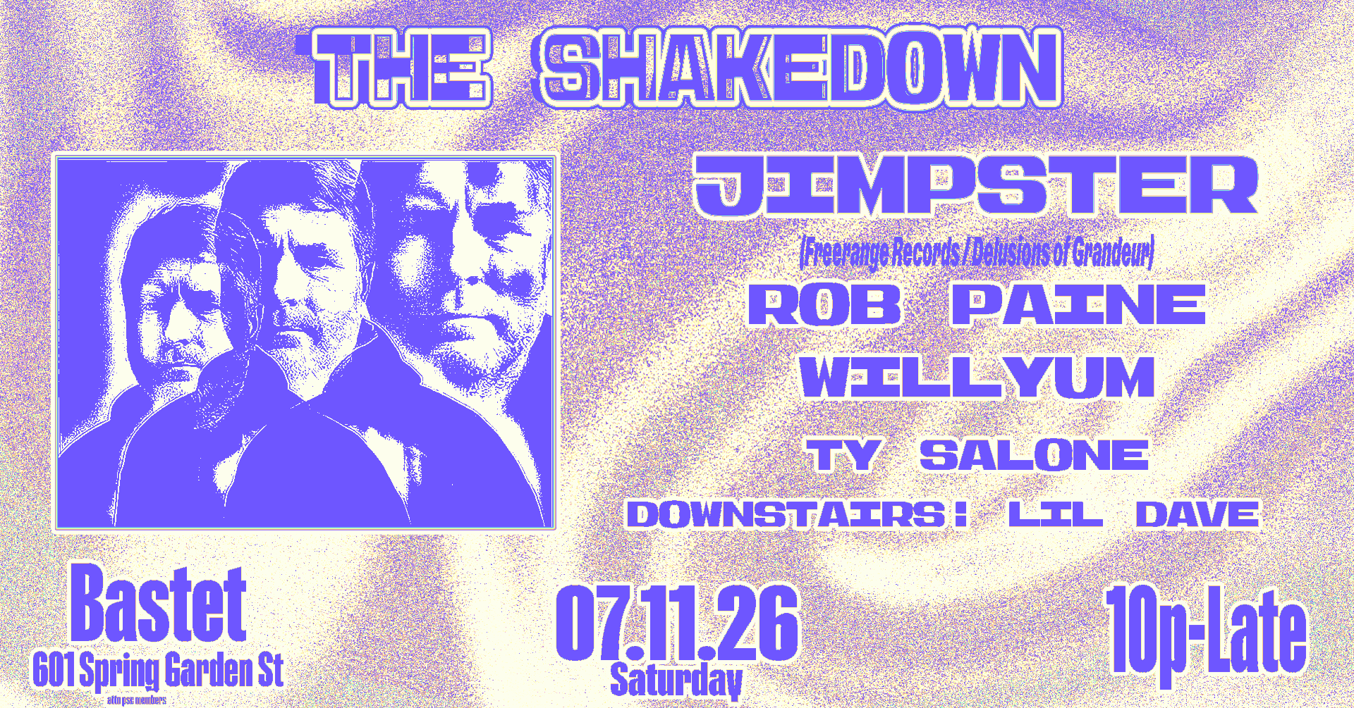 The Shakedown : Jimpster, Philadelphia · Shotgun Tickets