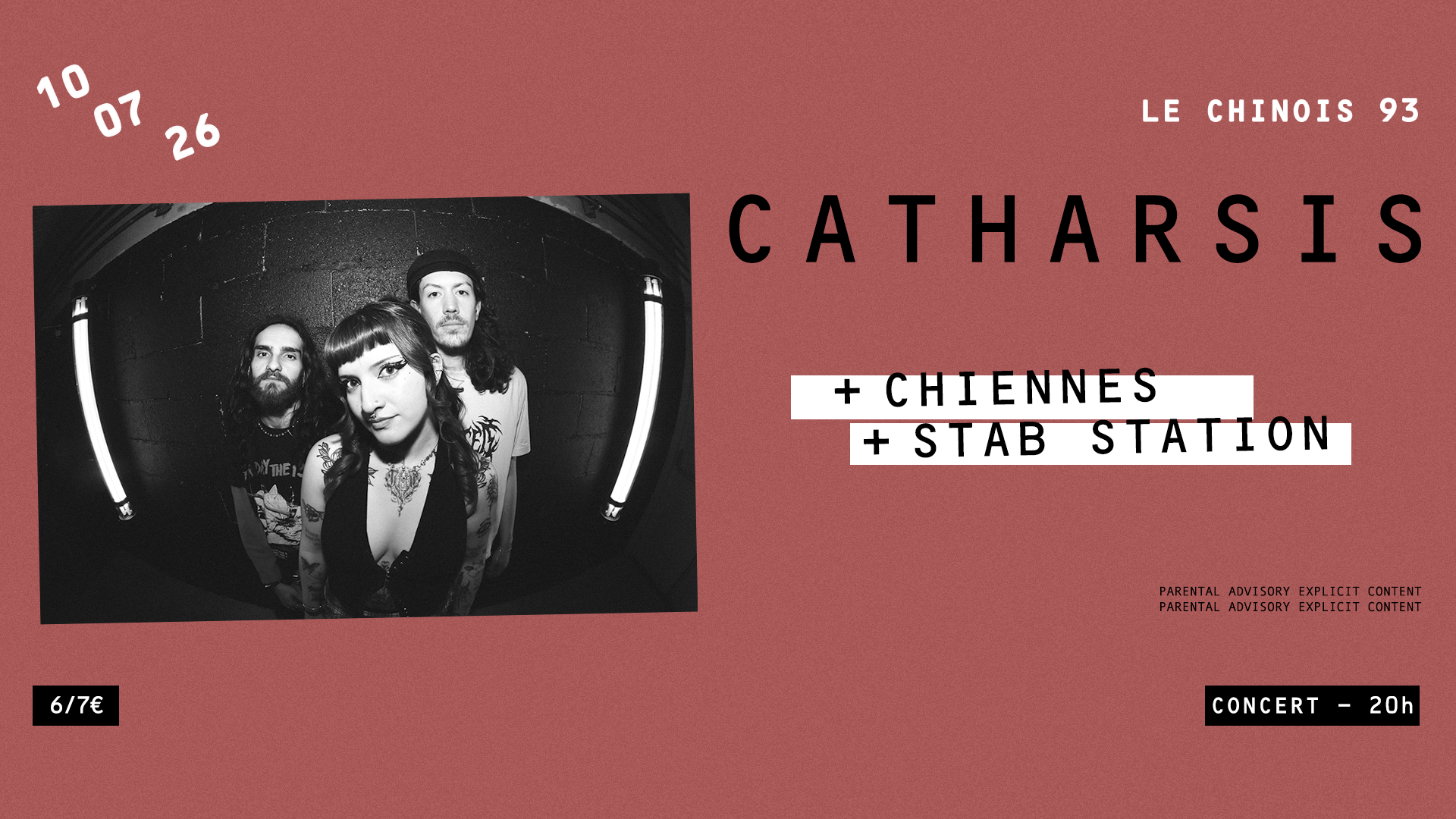 Catharsis + Chiennes + Stab Station