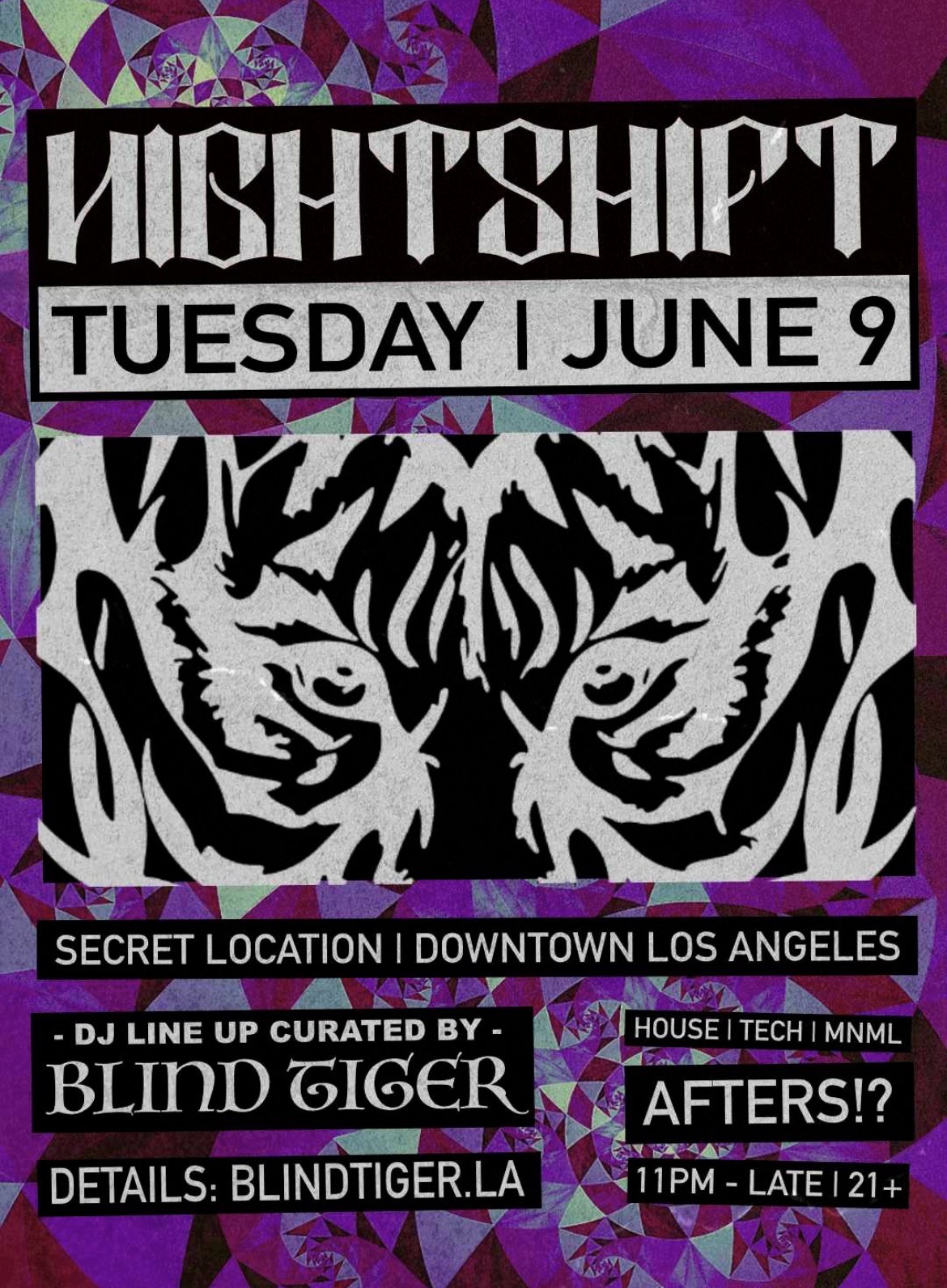 Nightshift After Hours, Los Angeles · Shotgun Tickets