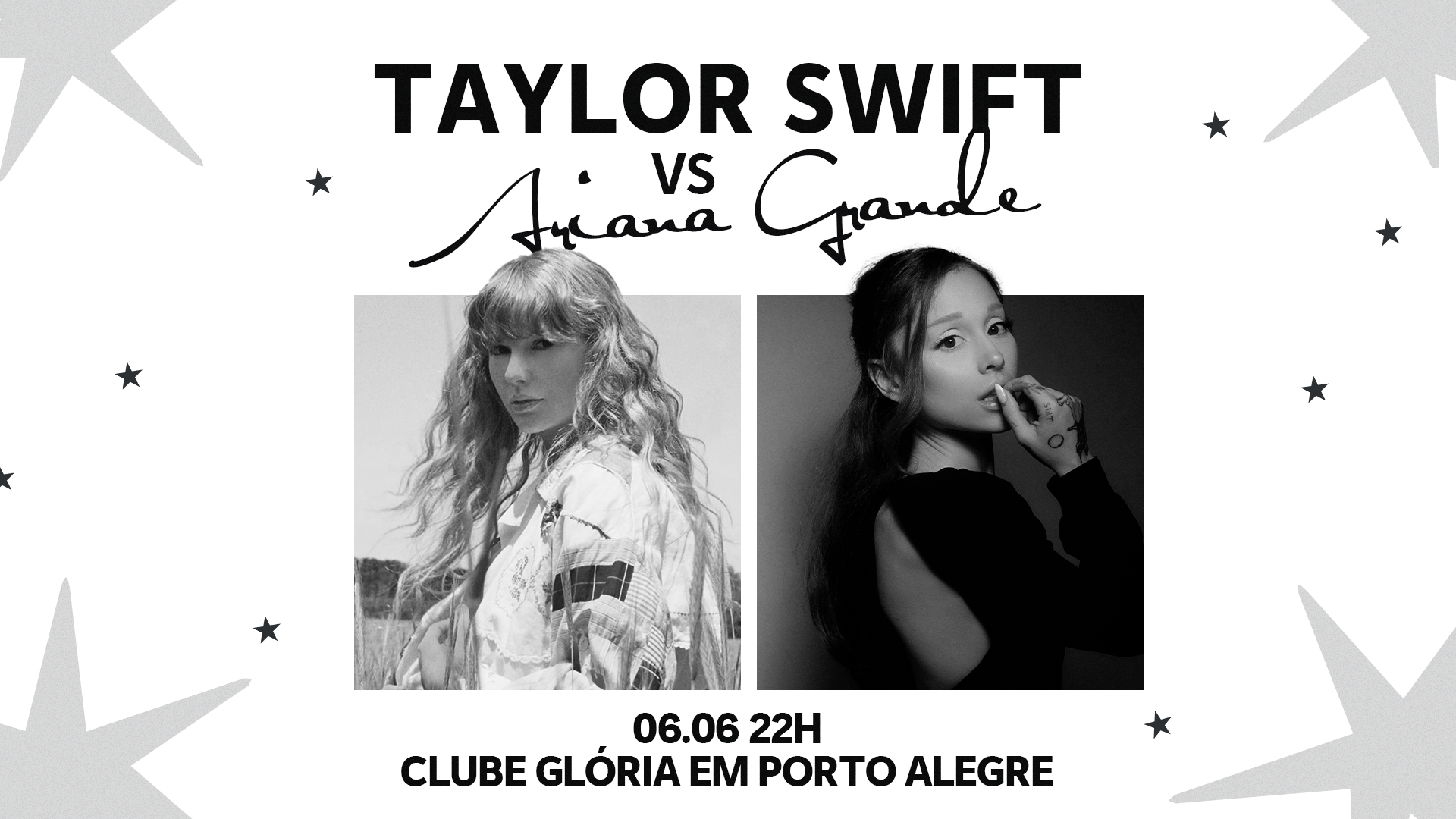 Taylor Swift Vs Ariana Grande Night Em Porto Alegre