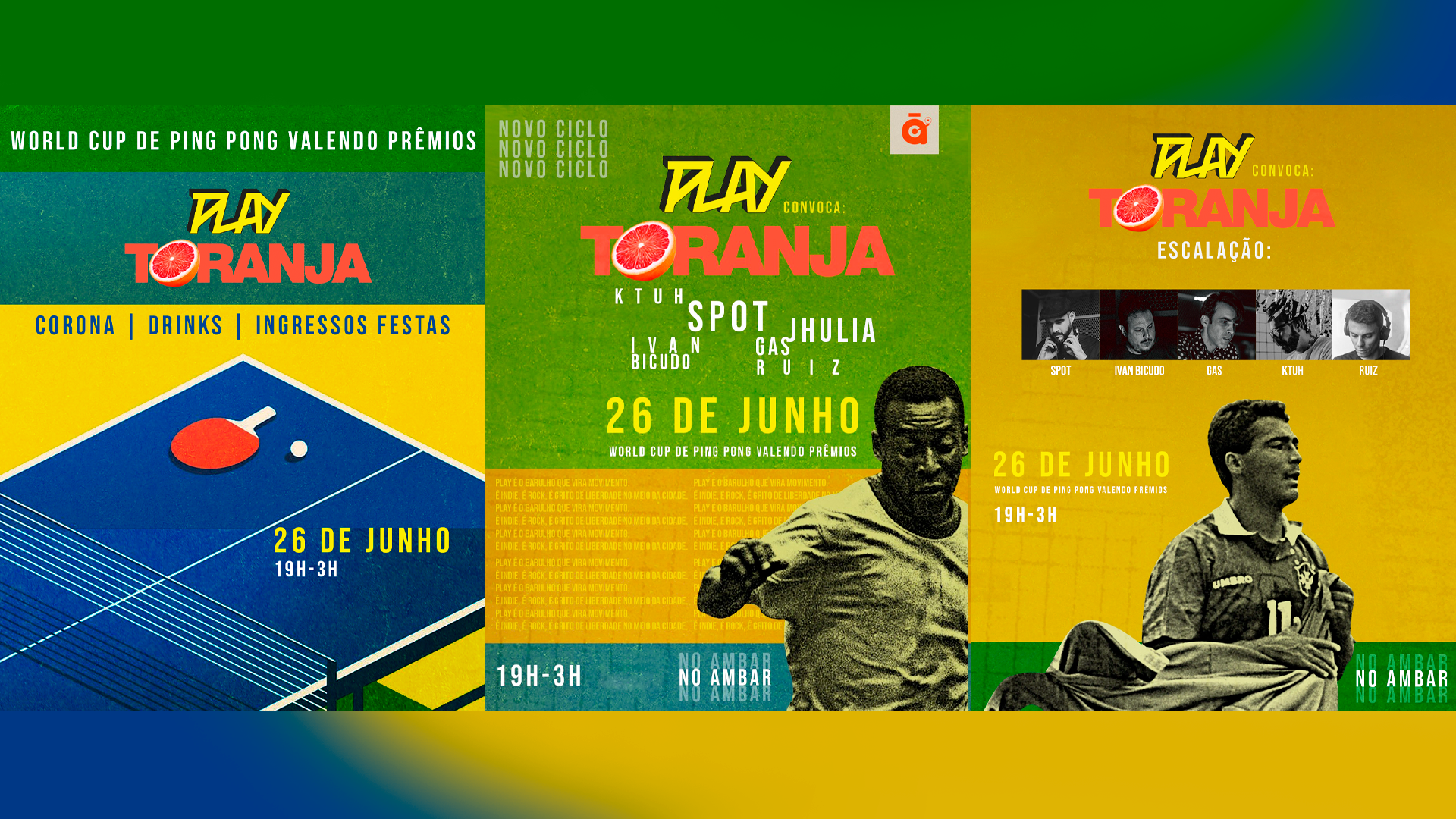 Play + Toranja: Clima Gostoso De Copa, Asa Sul · Ingressos Shotgun