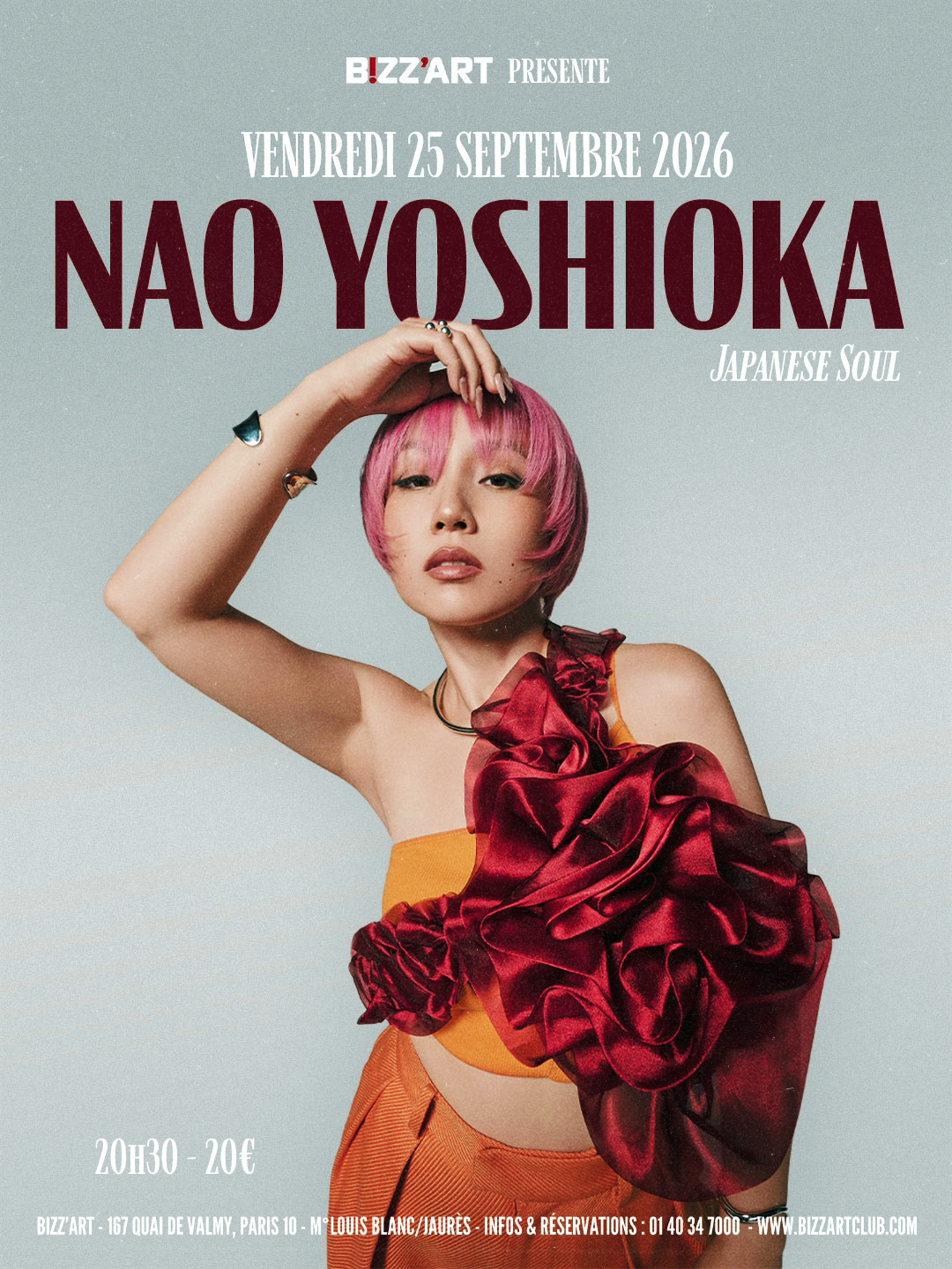 Nao Yoshioka (Neo Soul Japan), Paris · Ingressos Shotgun