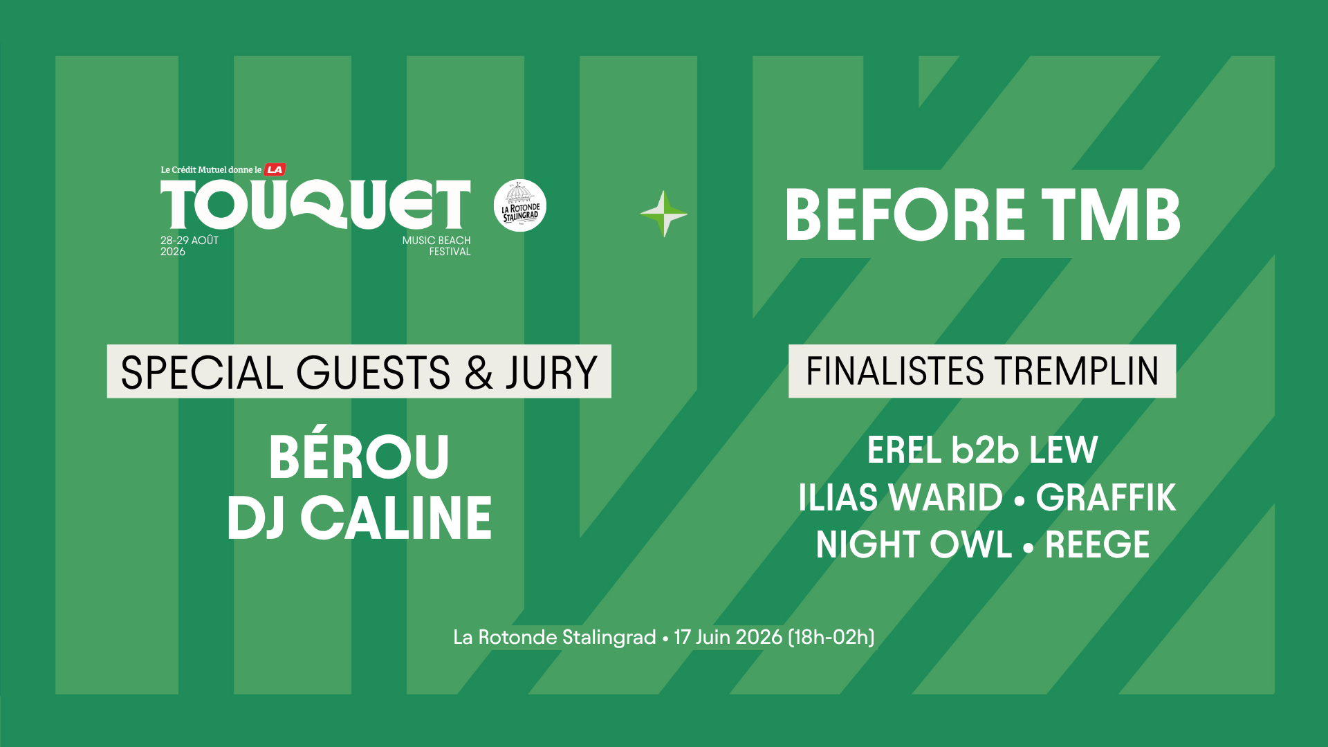 Touquet Music Beach Festival – Open-air & Club