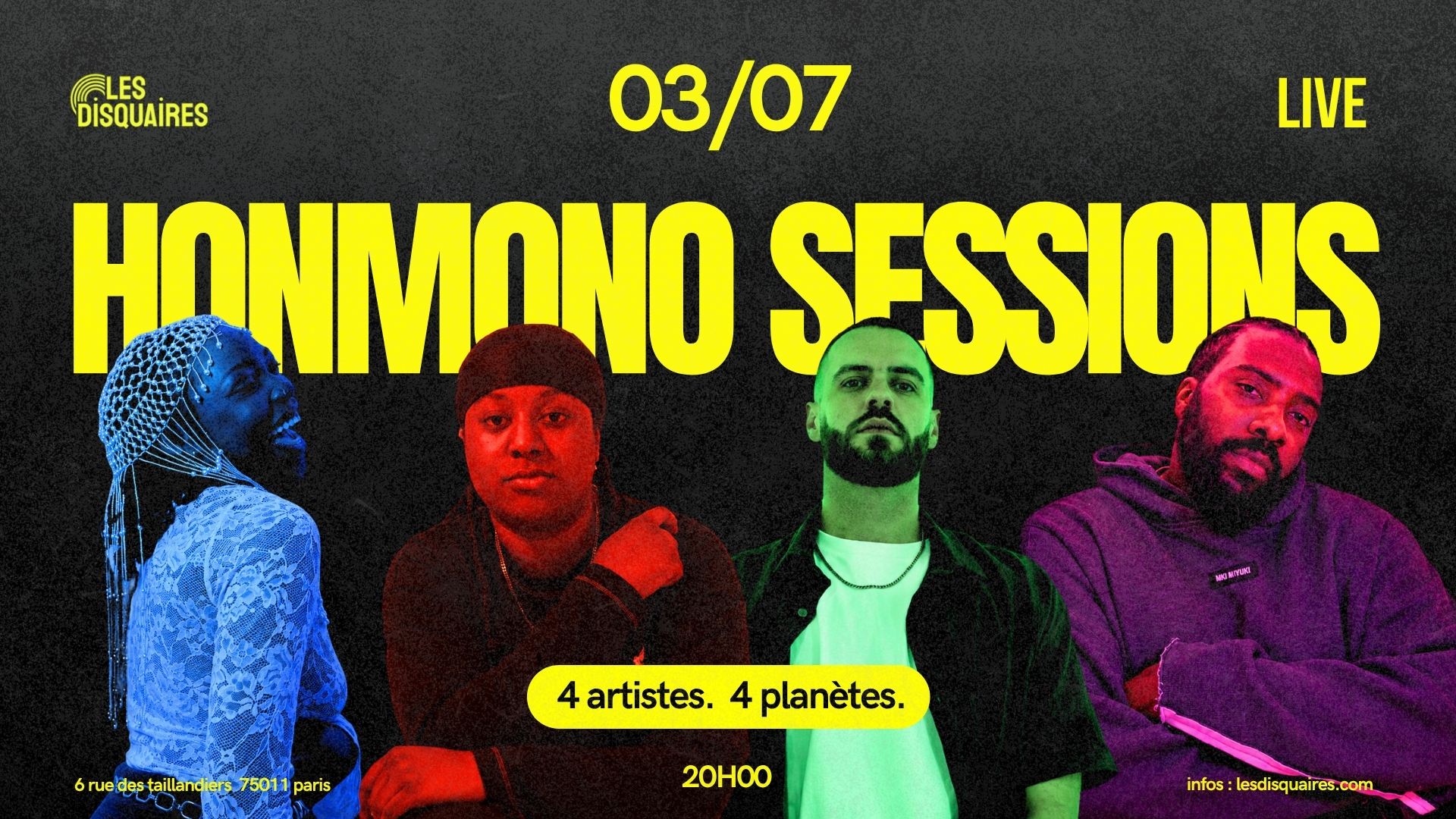 Honmono Sessions - Live