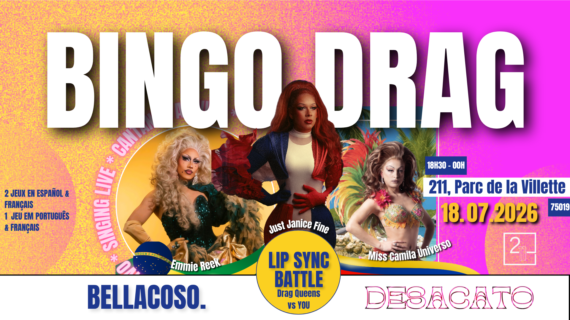 Momento Desacato : Bingo Drag